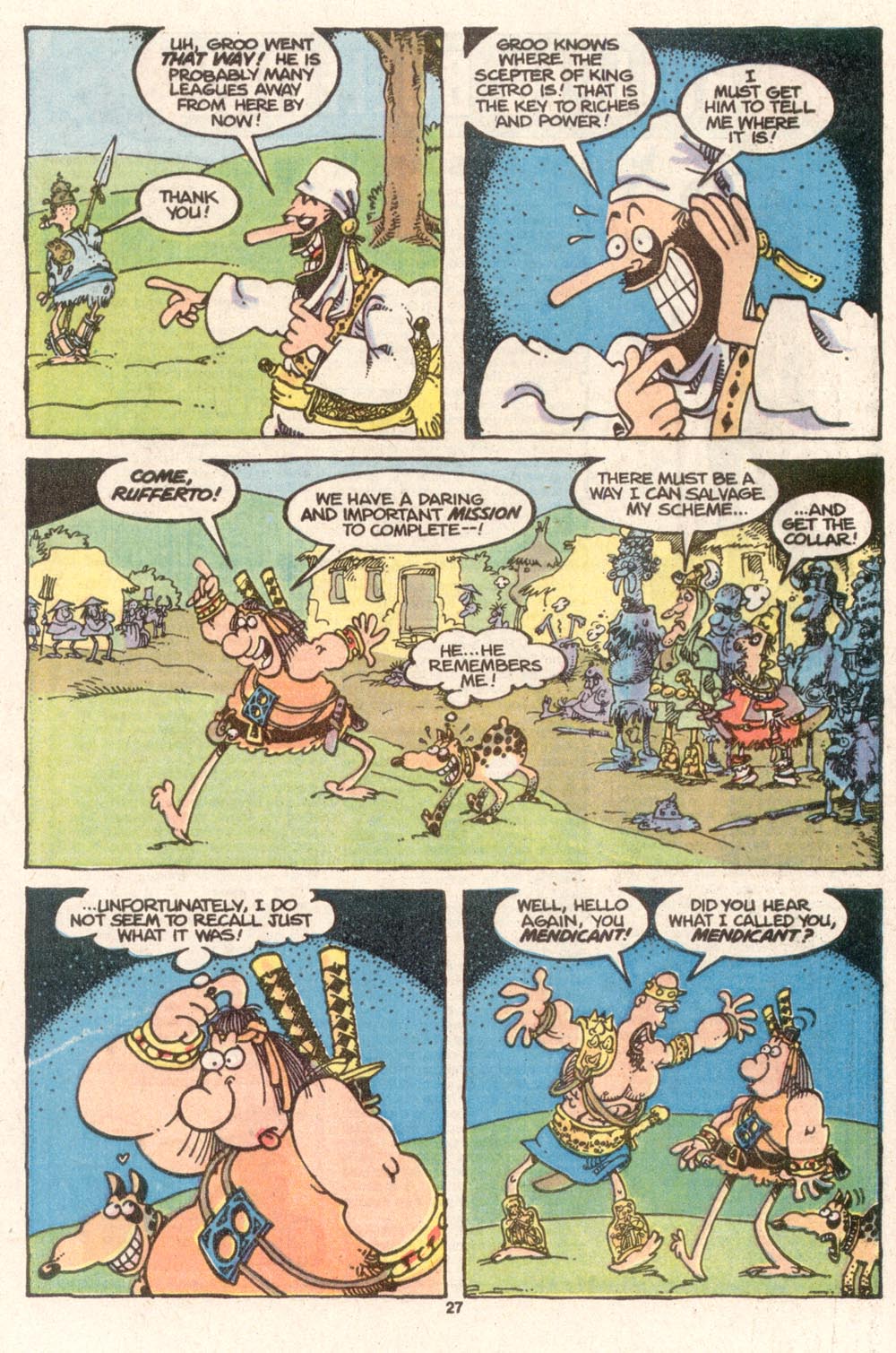 Read online Sergio Aragonés Groo the Wanderer comic -  Issue #73 - 21