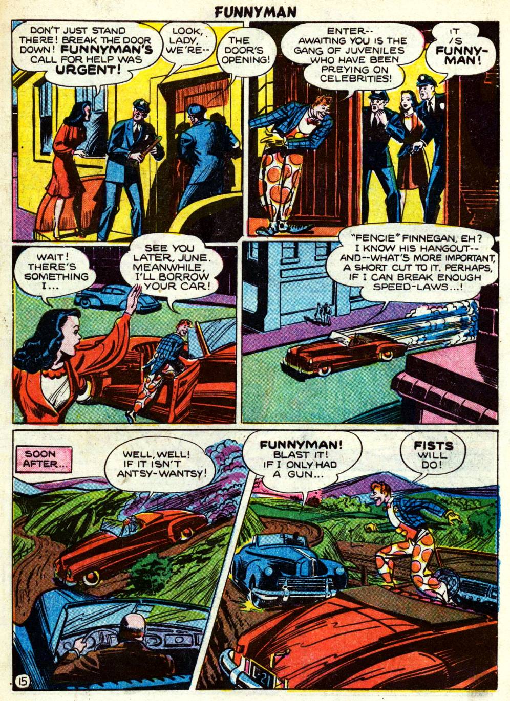 Read online Funnyman comic -  Issue #1 - 19