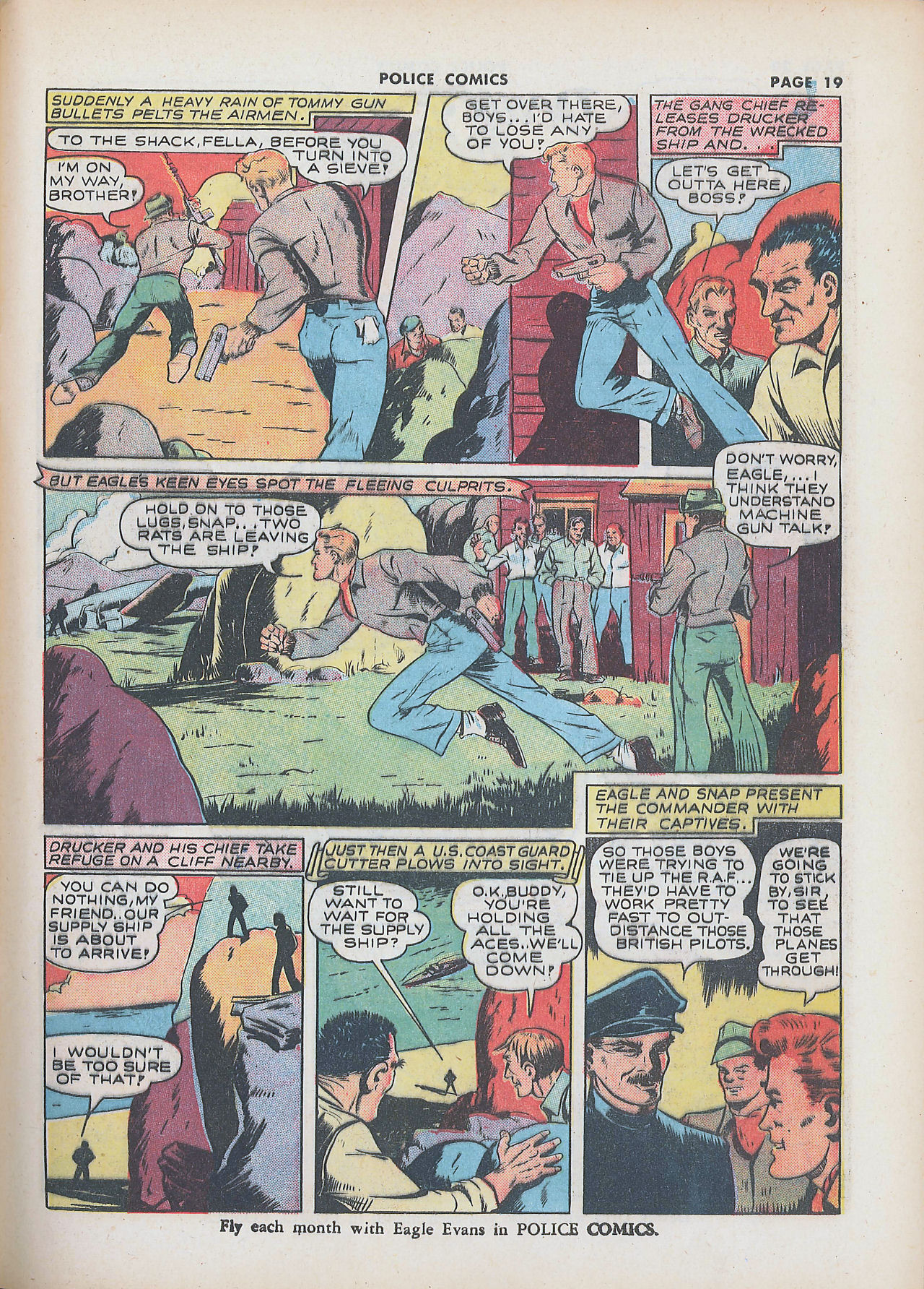 Read online Police Comics comic -  Issue #8 - 23