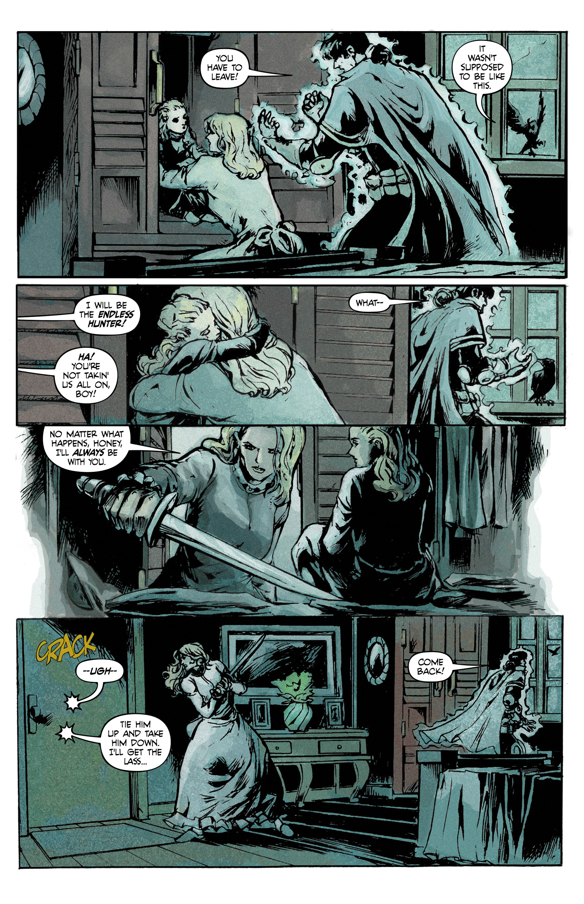 Read online Raven Nevermore comic -  Issue #4 - 6