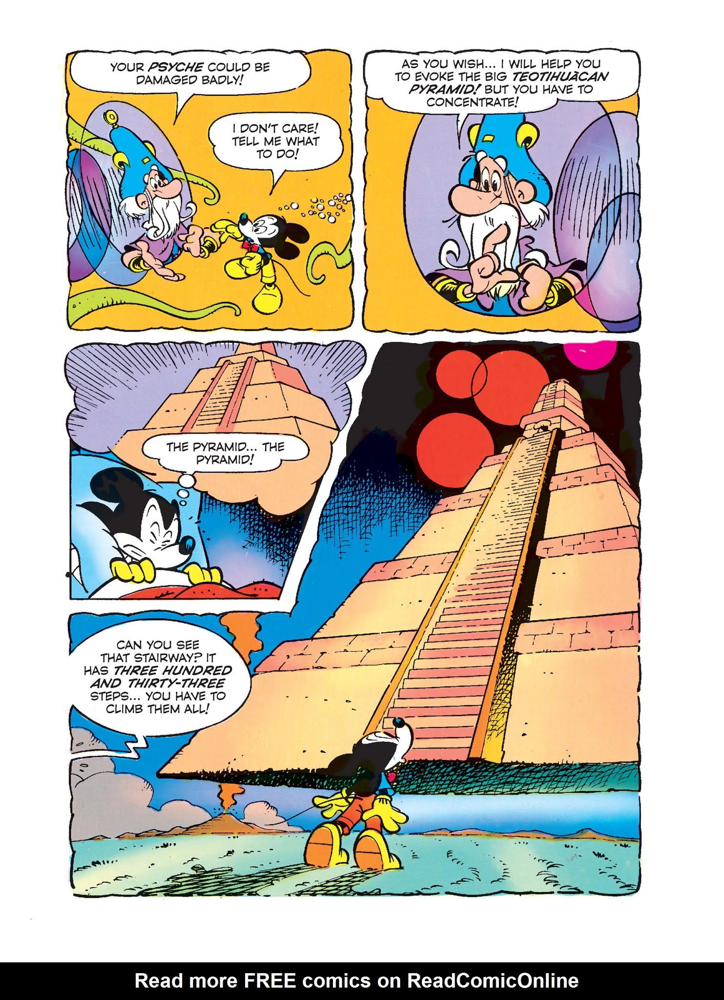 Read online Mickey Mouse in the Sword of Ice comic -  Issue #4 - 13