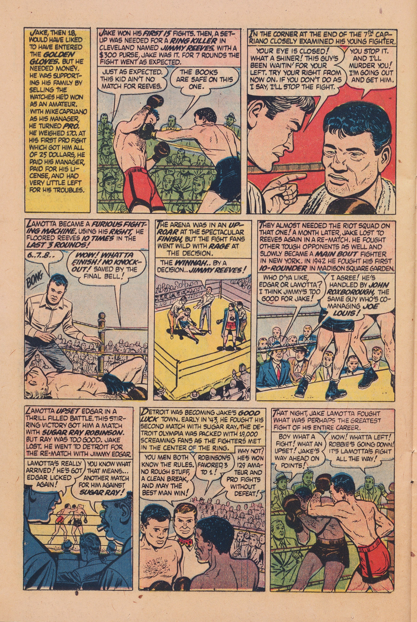 Read online Babe Ruth Sports Comics comic -  Issue #10 - 25