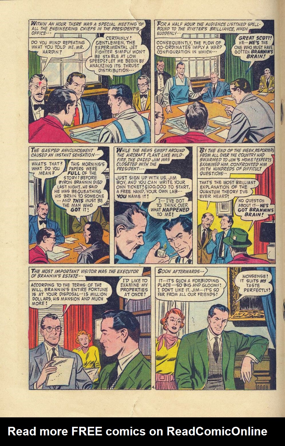 Read online Adventures Into The Unknown comic -  Issue #86 - 18