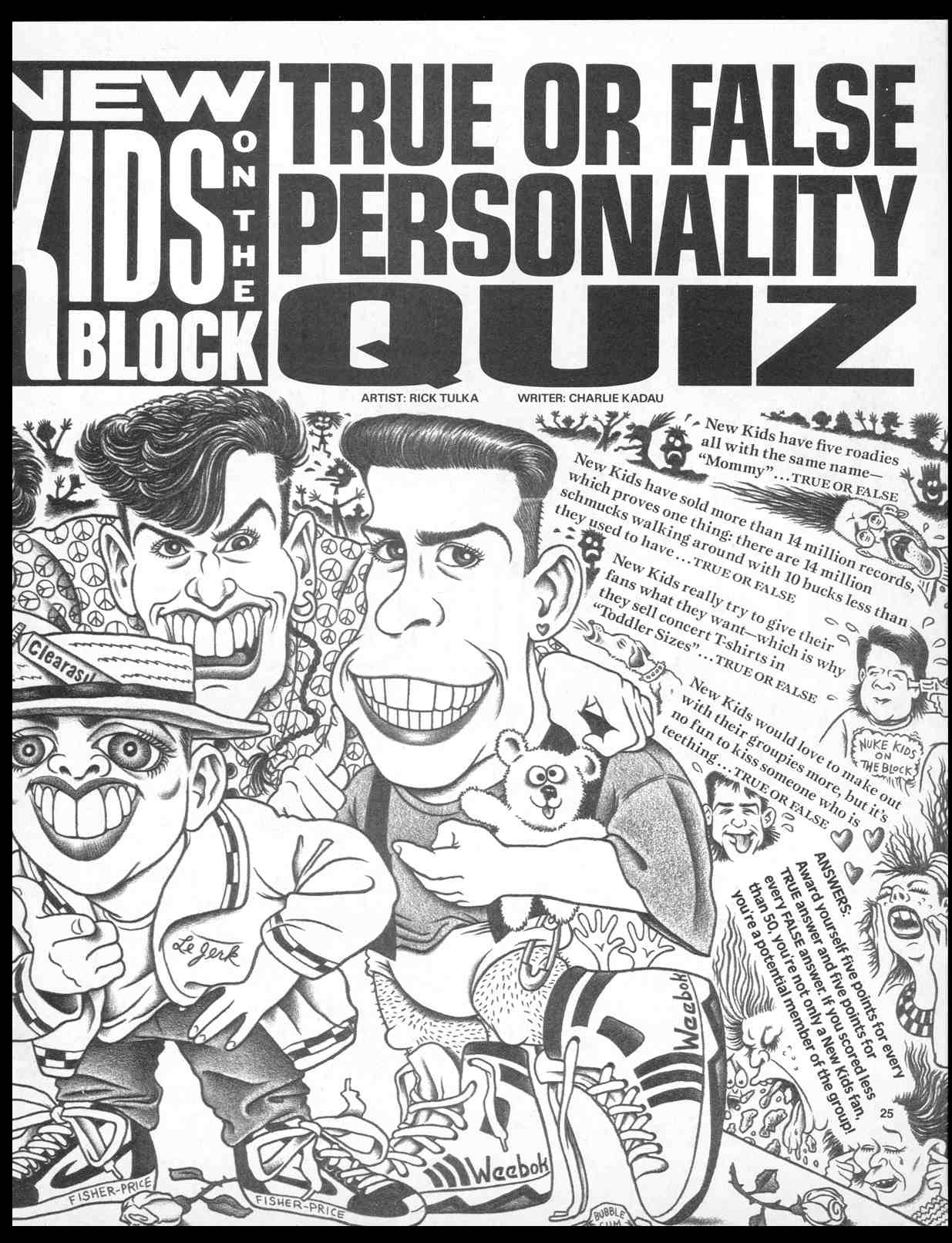 Read online MAD comic -  Issue #296 - 27