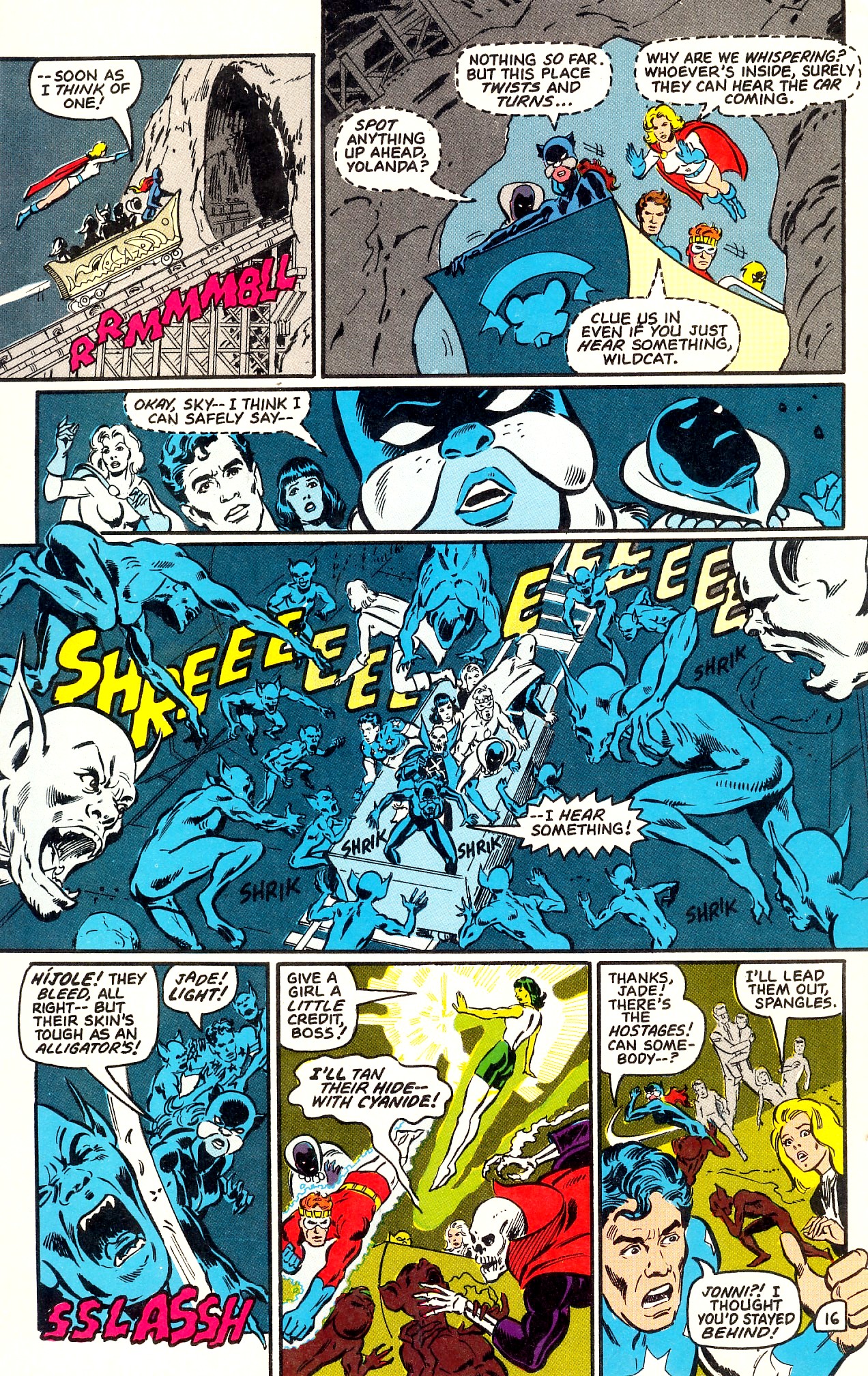 Read online Infinity Inc. (1984) comic -  Issue #50 - 17