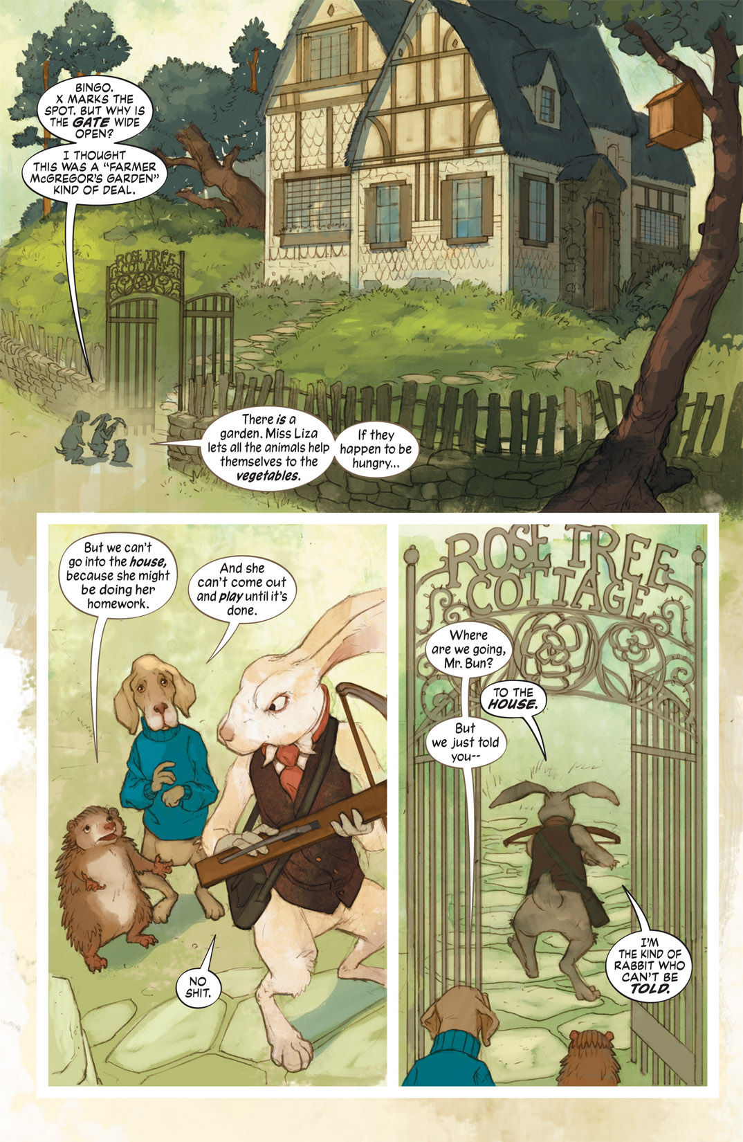 Read online The Unwritten comic -  Issue #12 - 14