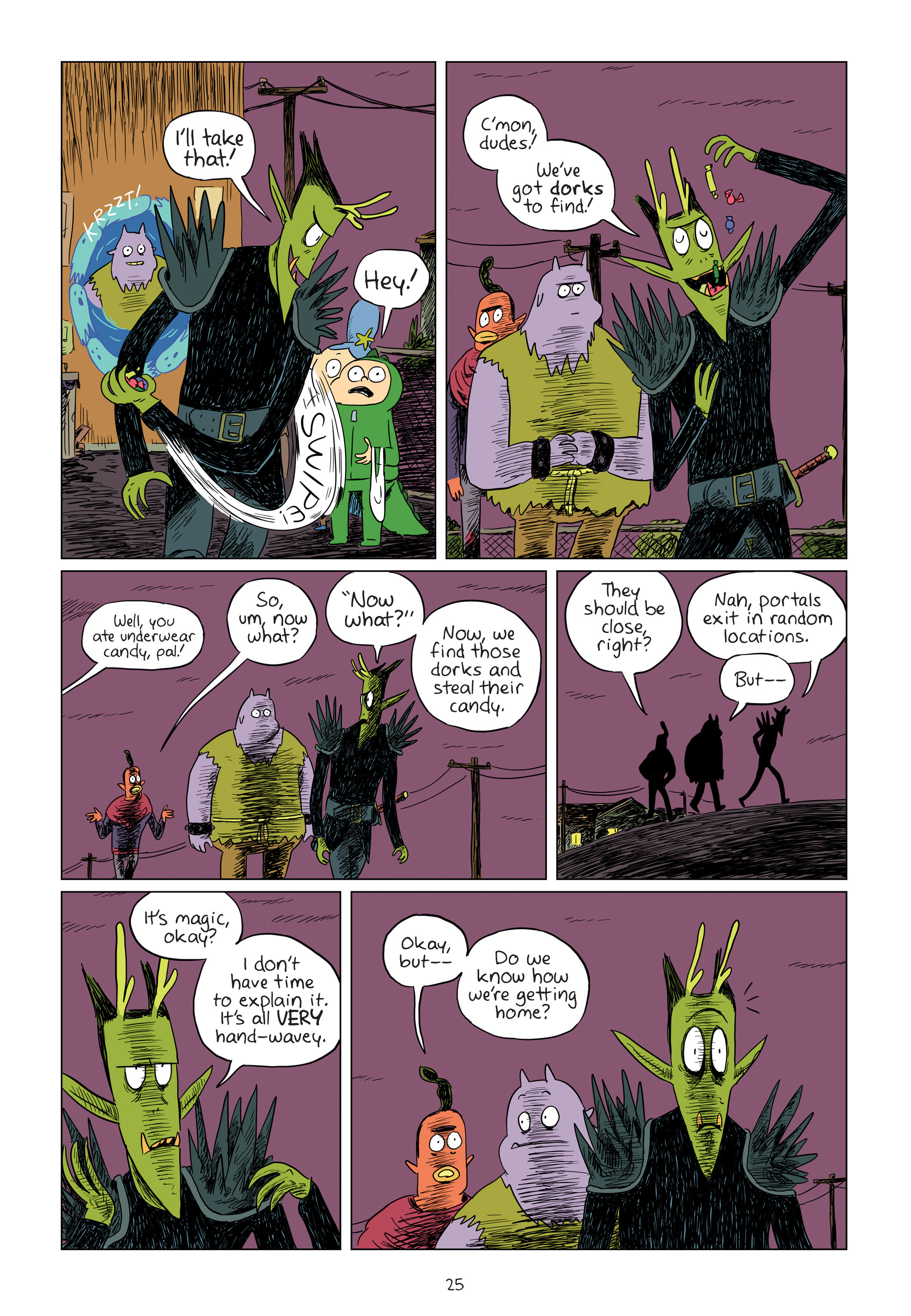 Read online Costume Quest: Invasion of the Candy Snatchers comic -  Issue # Full - 25