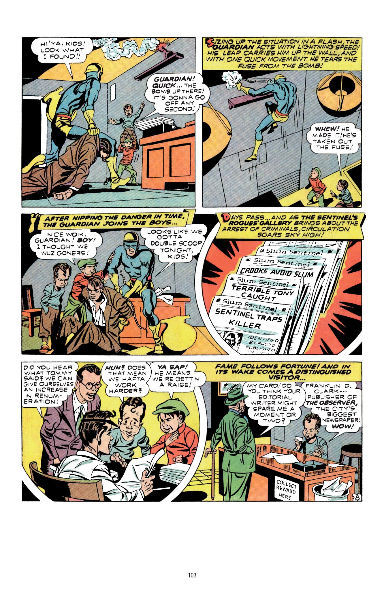 Read online The Newsboy Legion by Joe Simon and Jack Kirby comic -  Issue # TPB 1 (Part 1) - 100