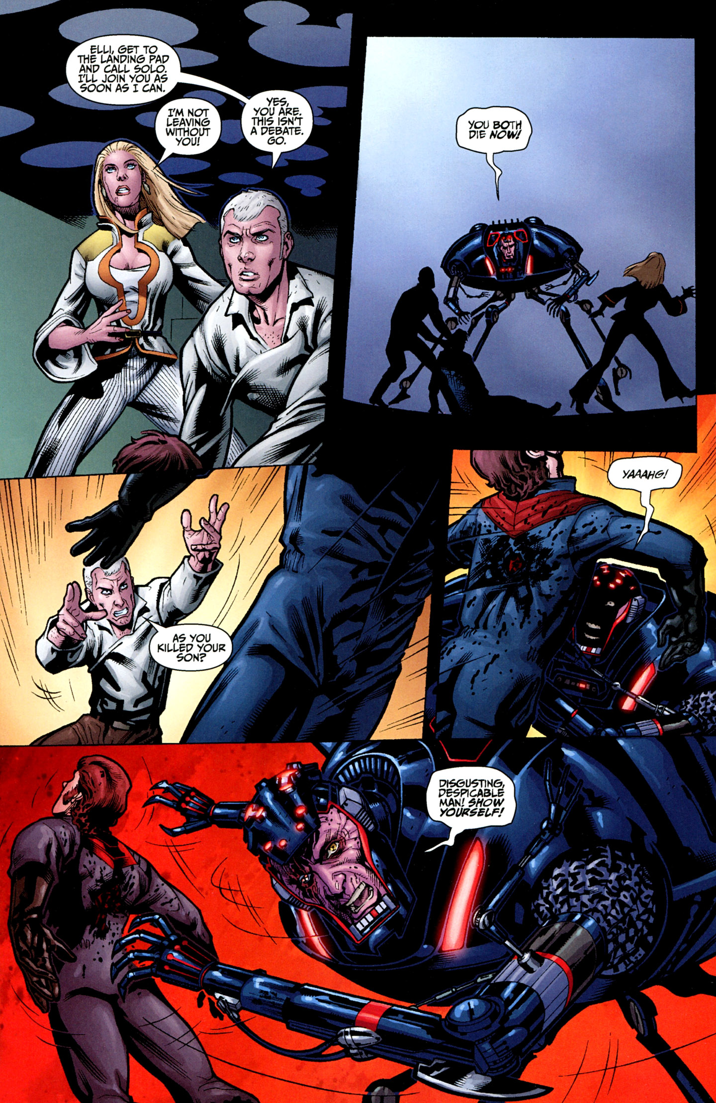 Read online Star Wars: Agent Of The Empire - Iron Eclipse comic -  Issue #5 - 9