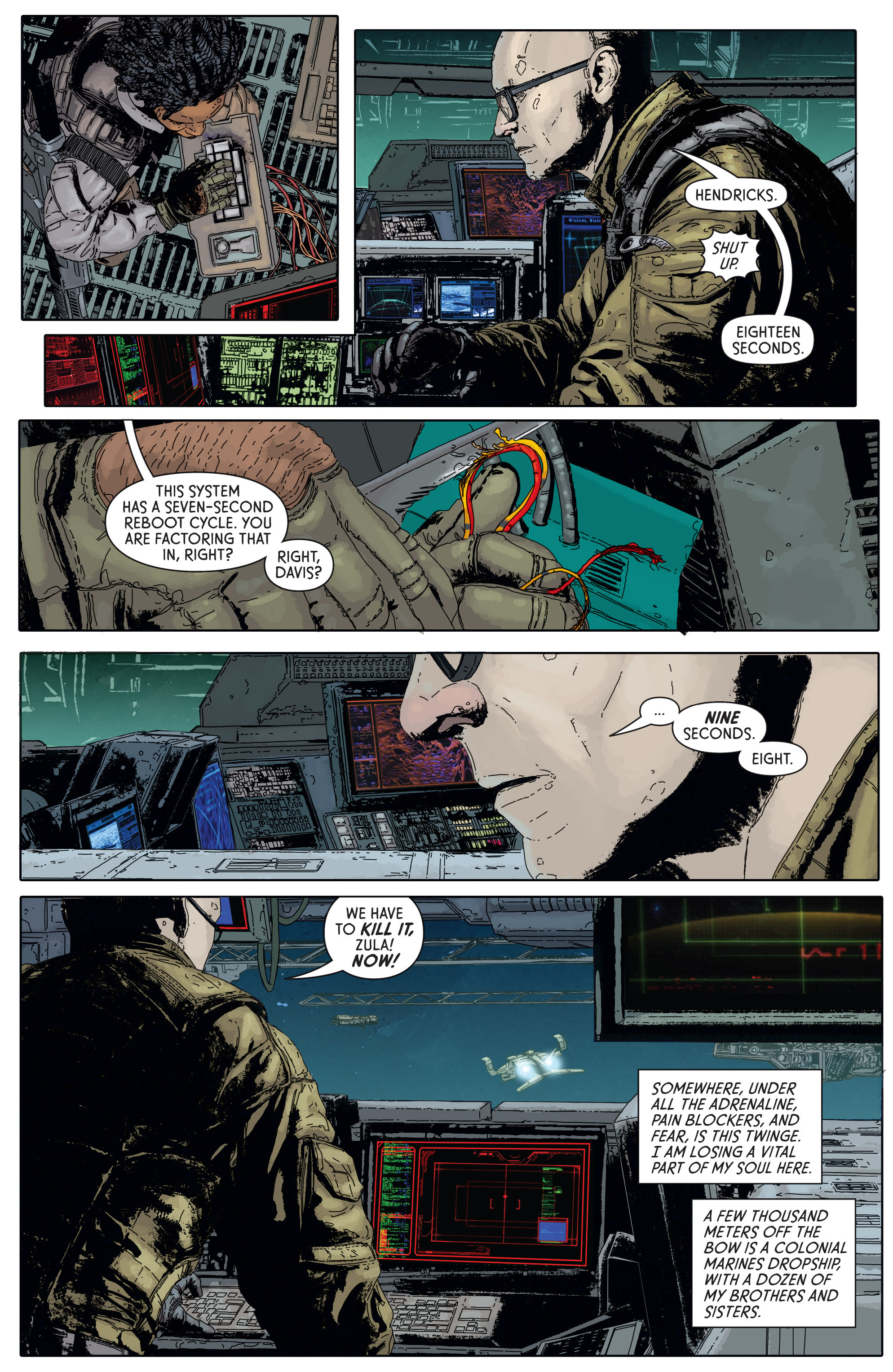 Read online Aliens: Defiance comic -  Issue #5 - 5