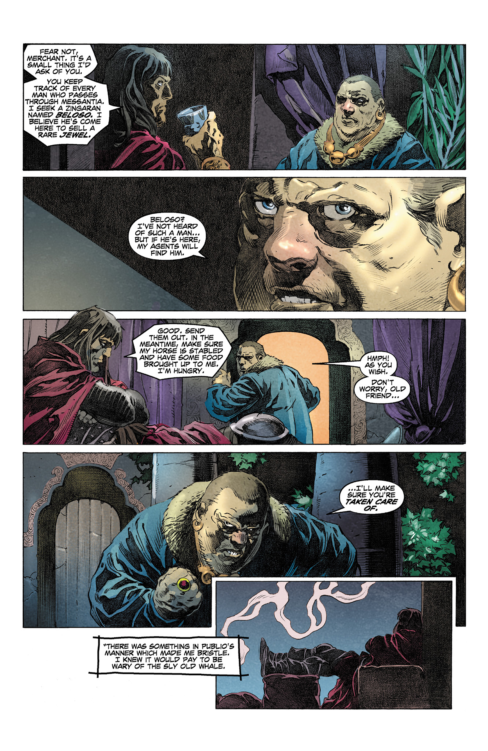 Read online King Conan: The Conqueror comic -  Issue #1 - 9