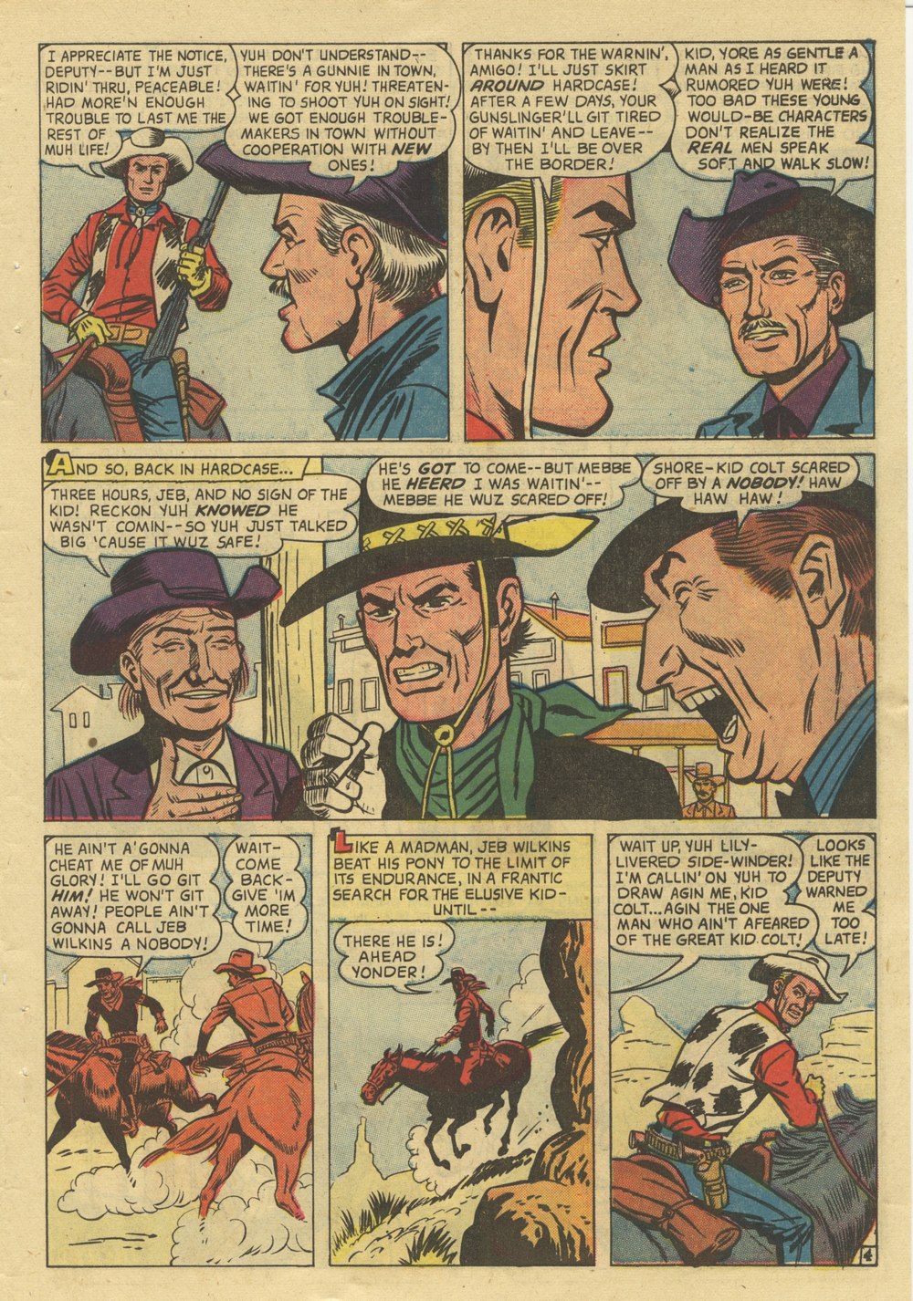 Read online Kid Colt Outlaw comic -  Issue #77 - 31