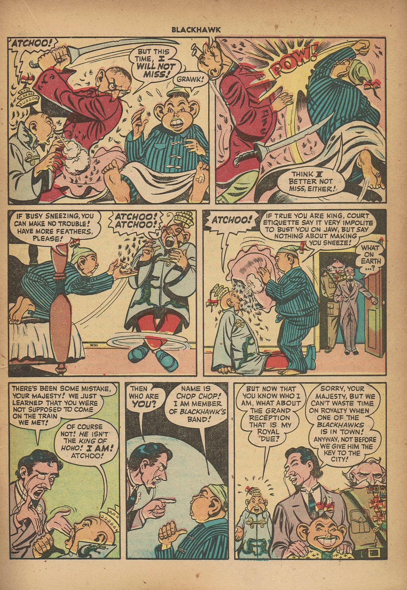 Read online Blackhawk (1957) comic -  Issue #13 - 33