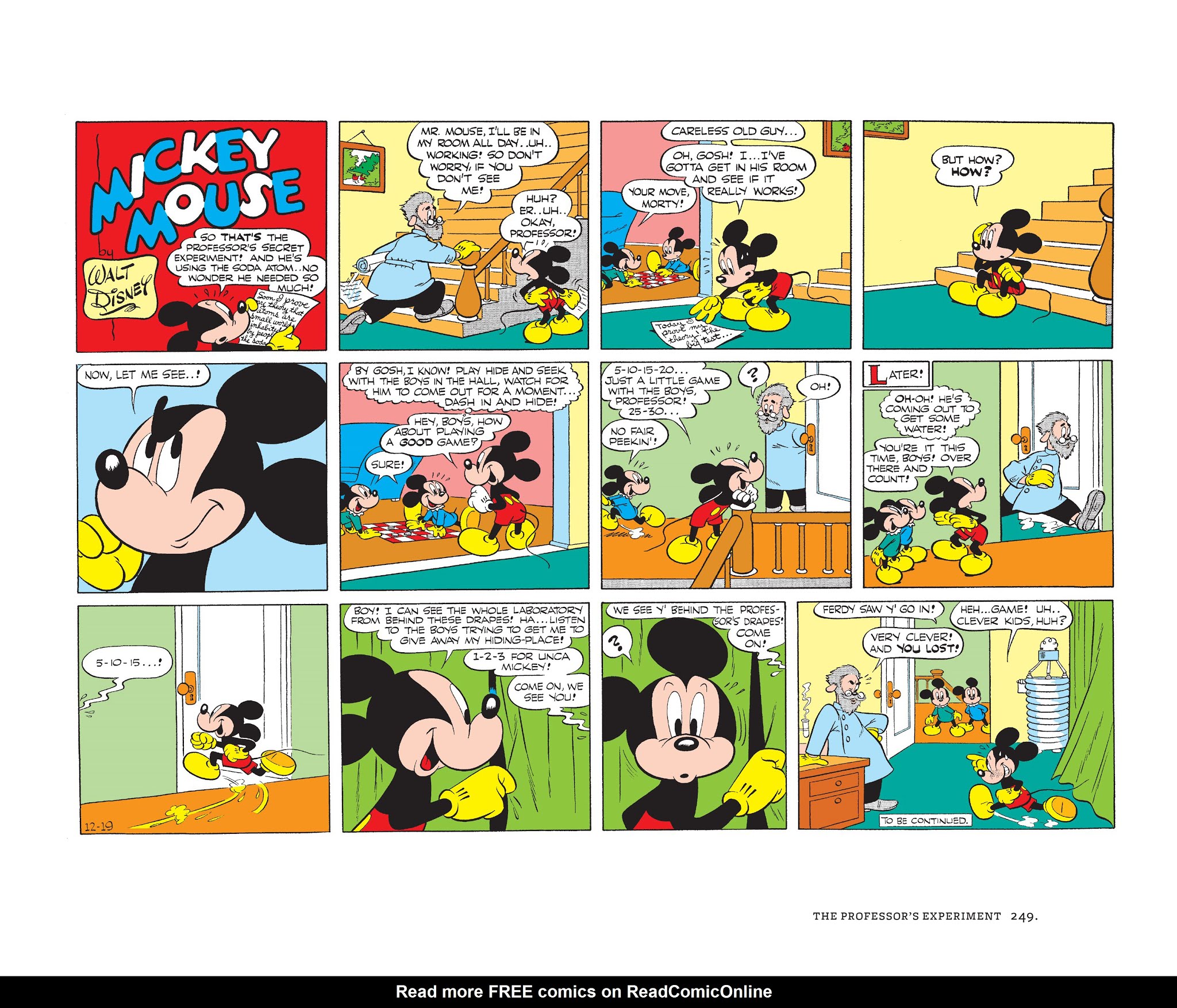 Read online Walt Disney's Mickey Mouse by Floyd Gottfredson comic -  Issue # TPB 7 (Part 3) - 49