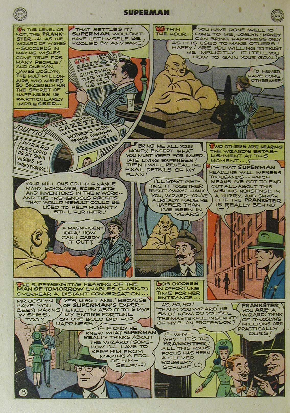 Read online Superman (1939) comic -  Issue #29 - 10