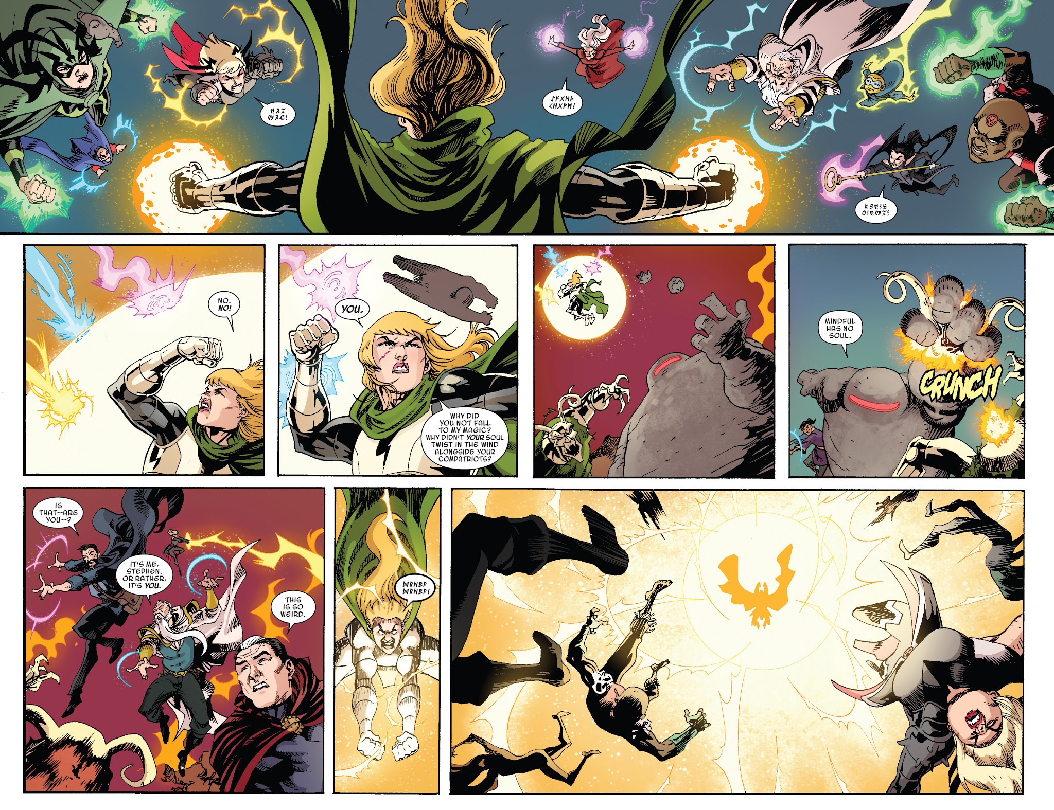 Read online Doctor Strange and the Sorcerers Supreme comic -  Issue #11 - 12