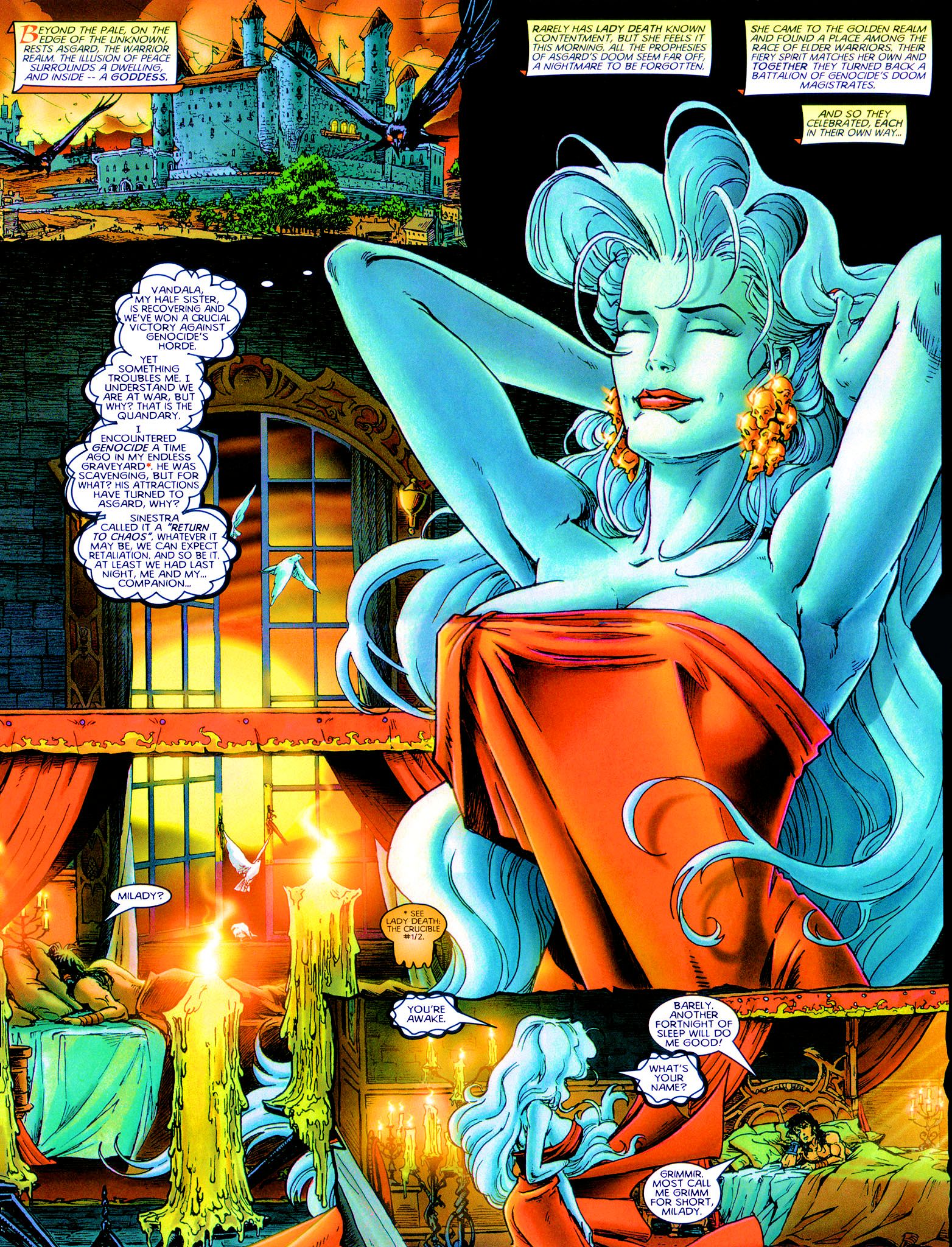 Read online Lady Death IV: The Crucible comic -  Issue #3 - 3