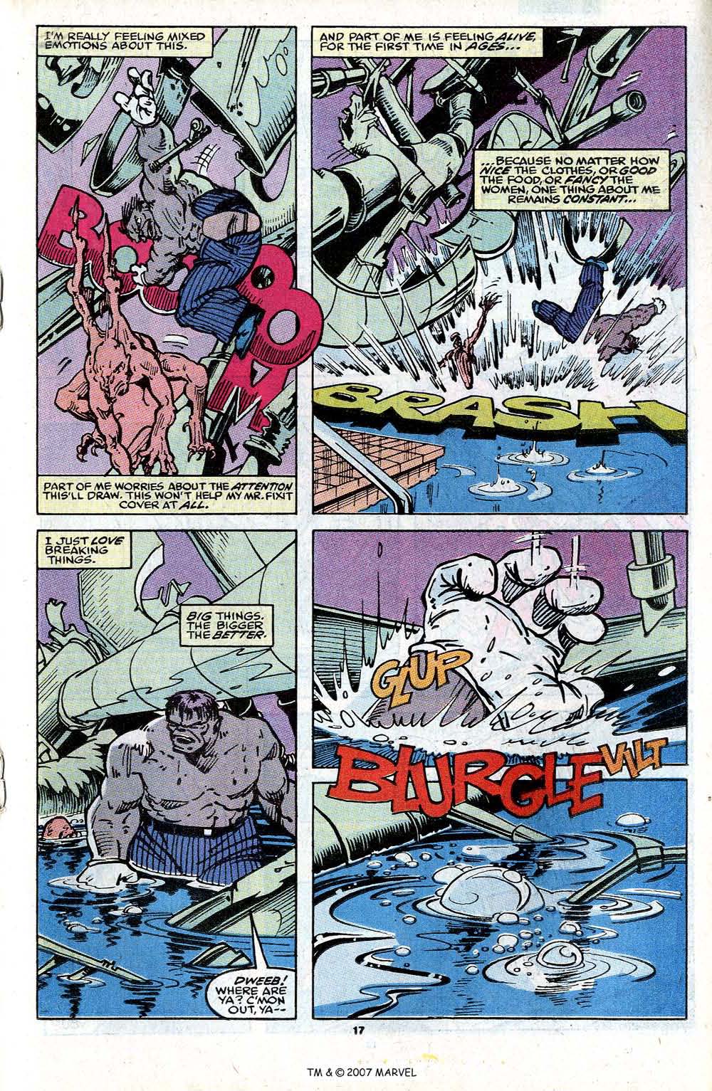Read online The Incredible Hulk (1968) comic -  Issue #358 - 19