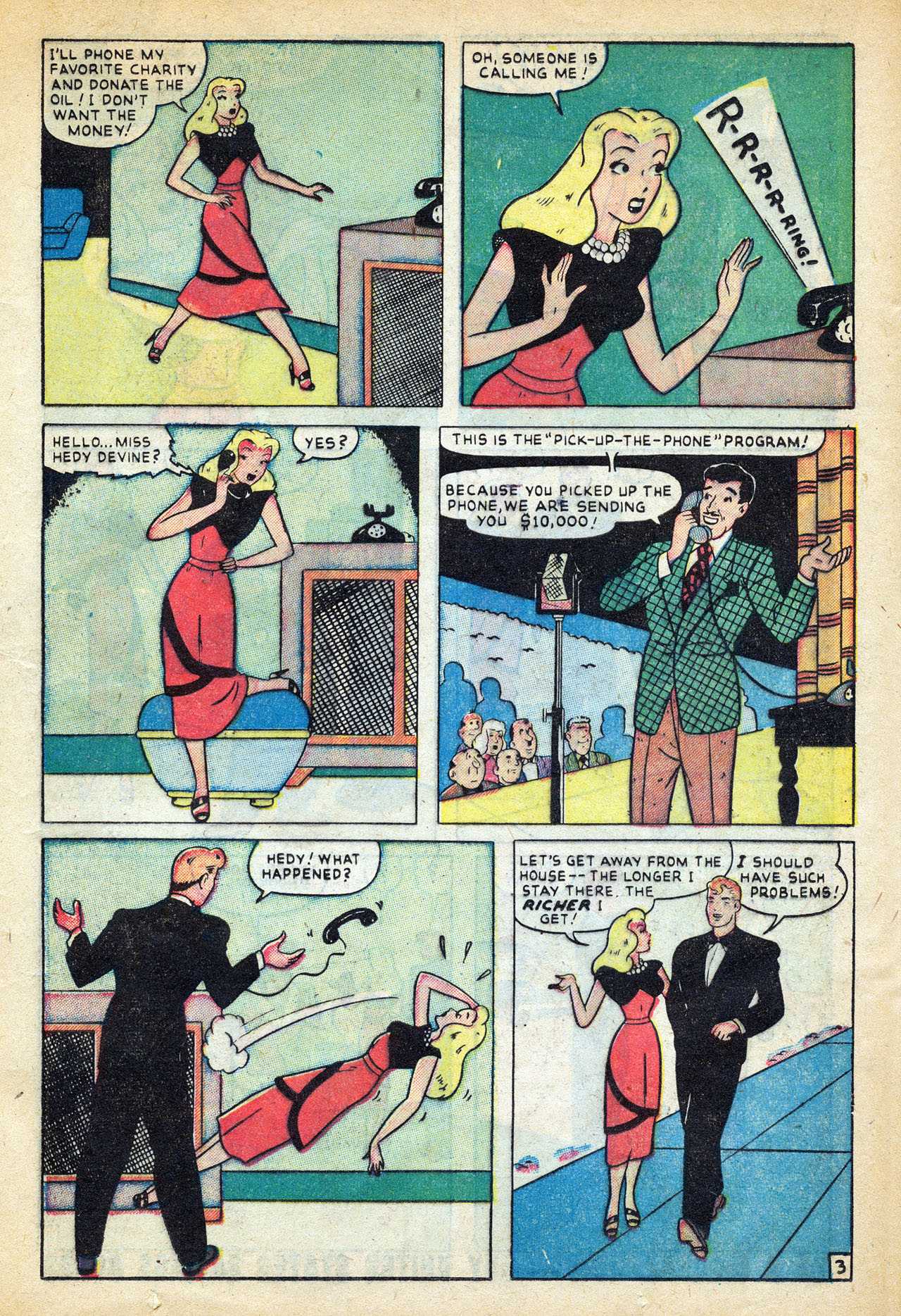 Read online Nellie The Nurse (1945) comic -  Issue #20 - 21
