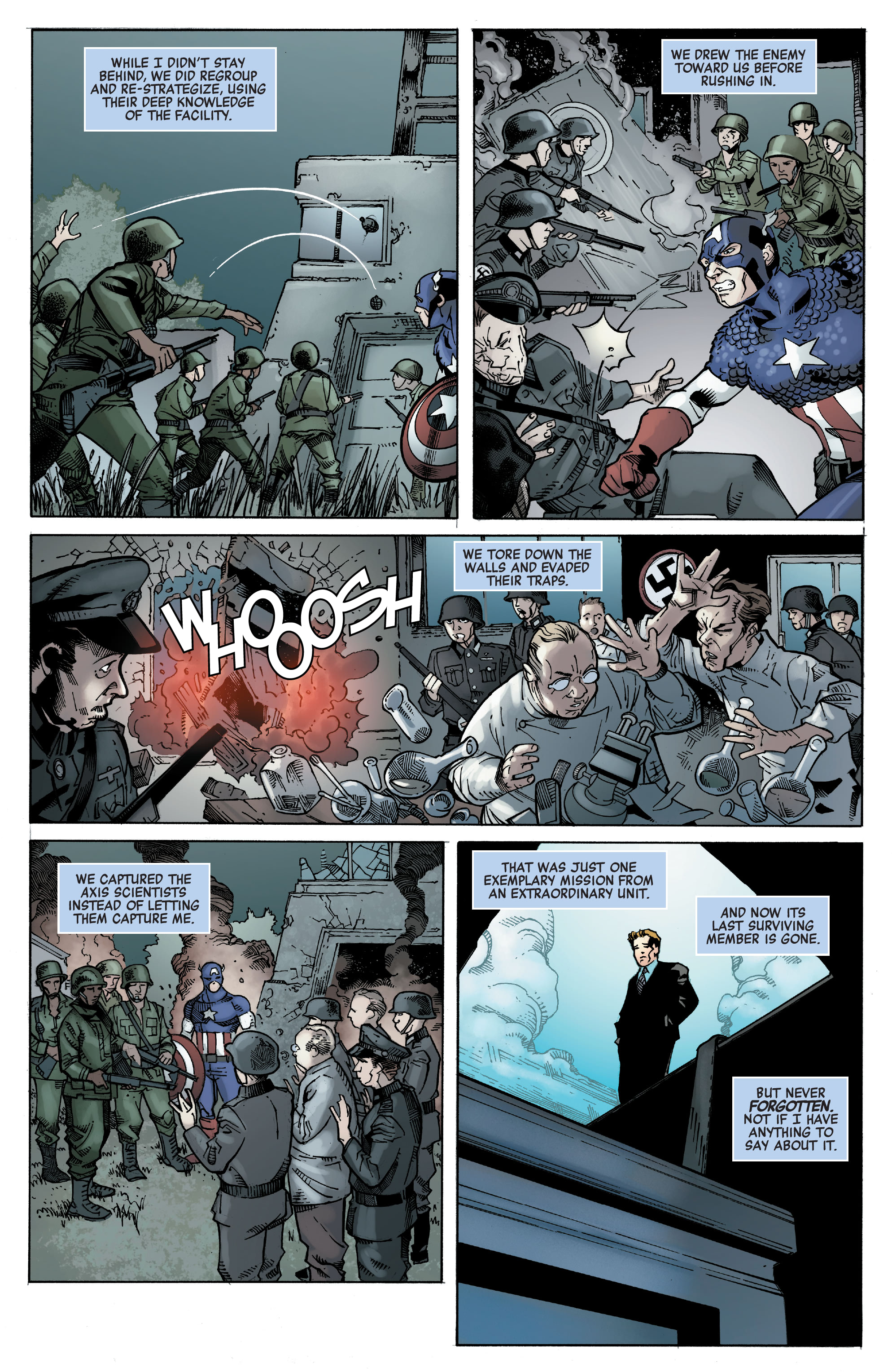 Read online Marvel's Avengers comic -  Issue # Captain America - 16