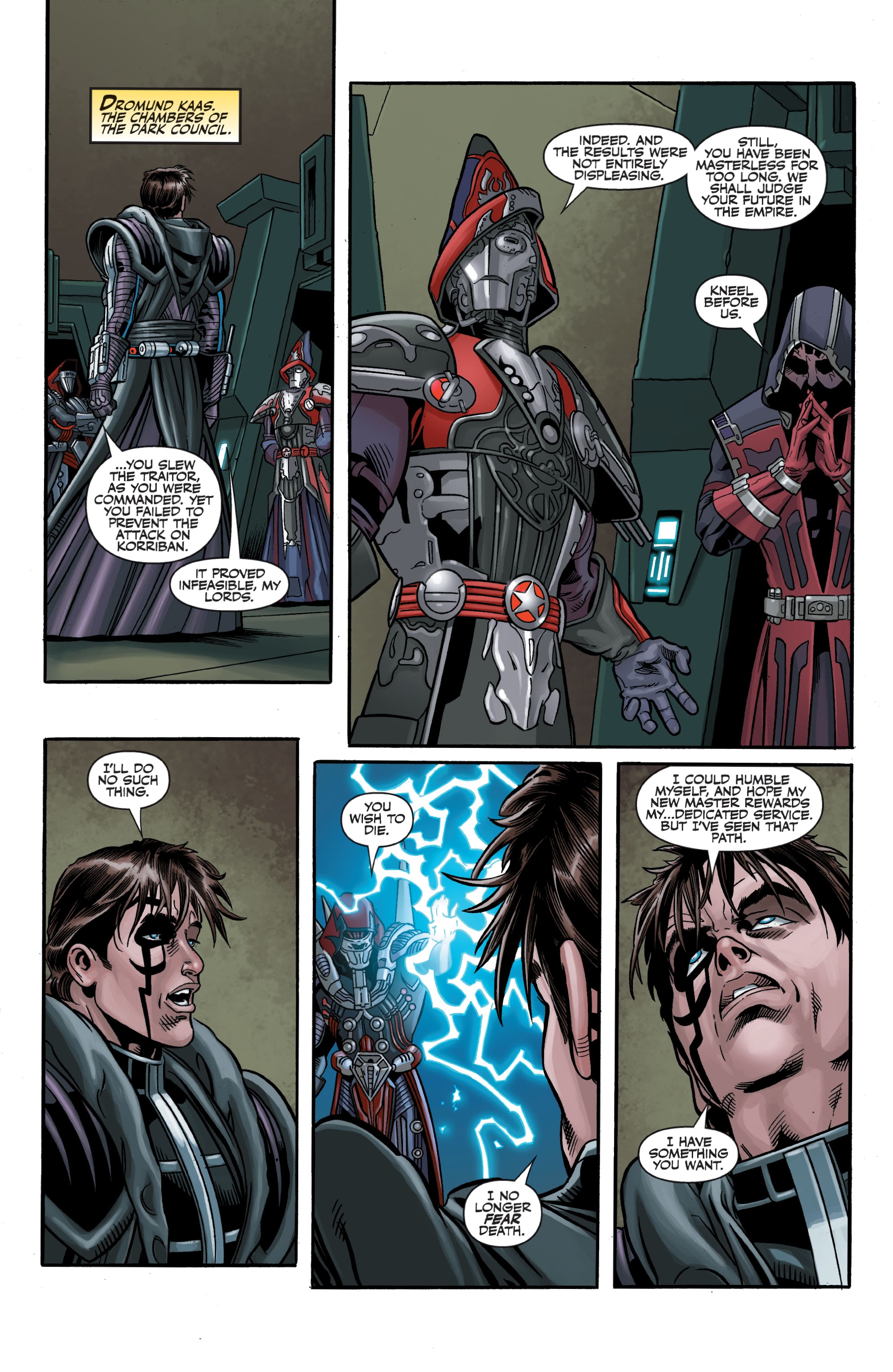 Read online Star Wars Legends: The Old Republic - Epic Collection comic -  Issue # TPB 4 (Part 1) - 91