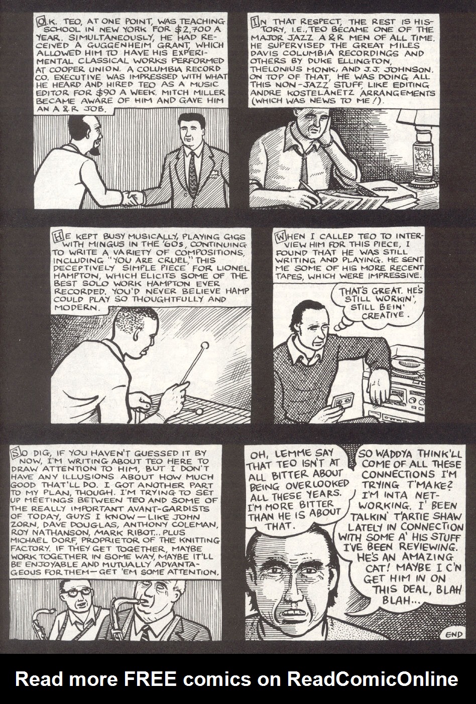 Read online American Splendor: Music Comics comic -  Issue # Full - 20