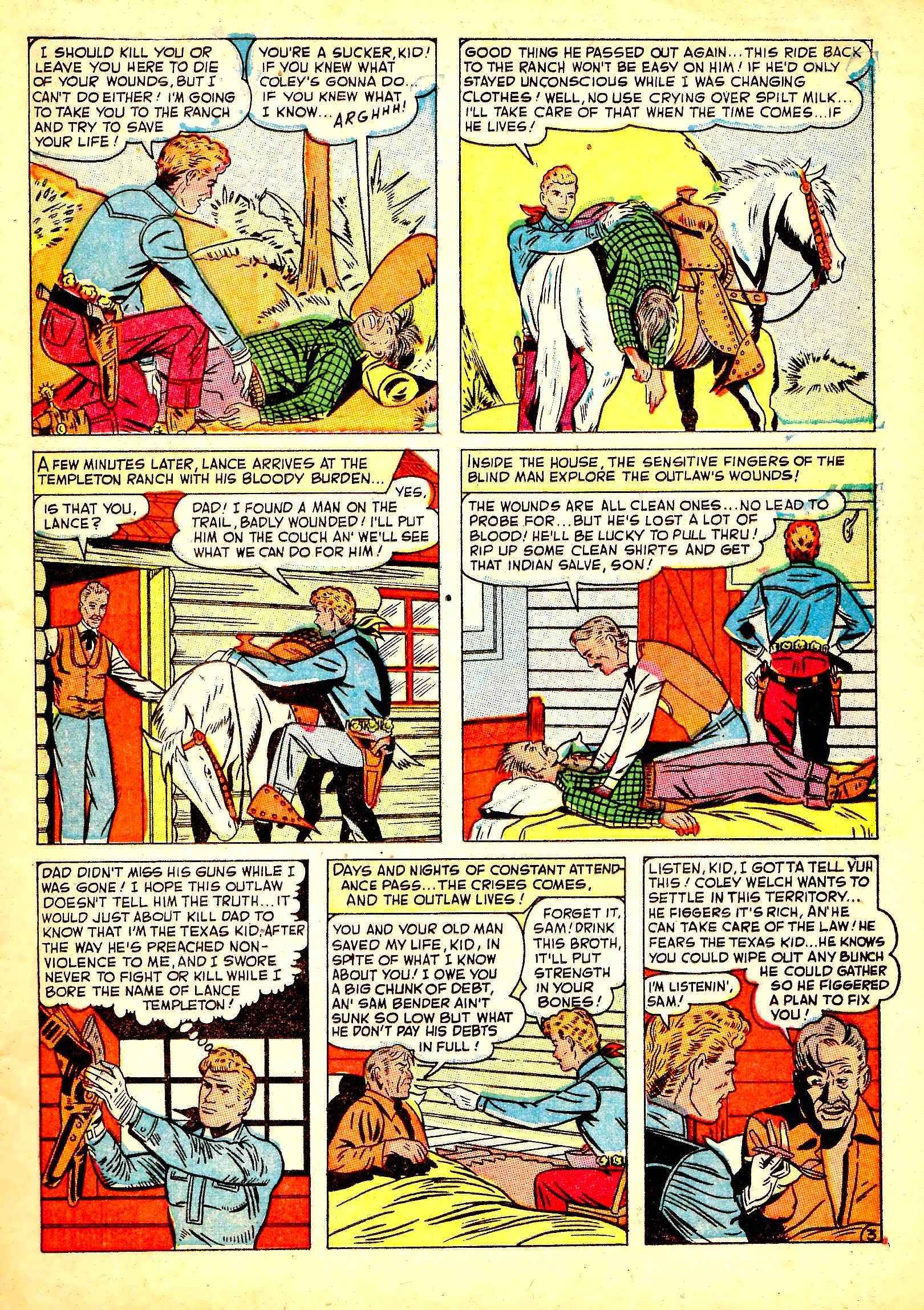 Read online Texas Kid comic -  Issue #5 - 5