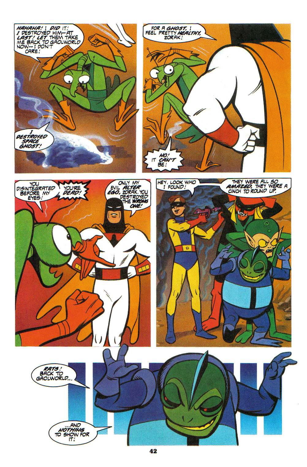 Read online Space Ghost (1987) comic -  Issue # Full - 44