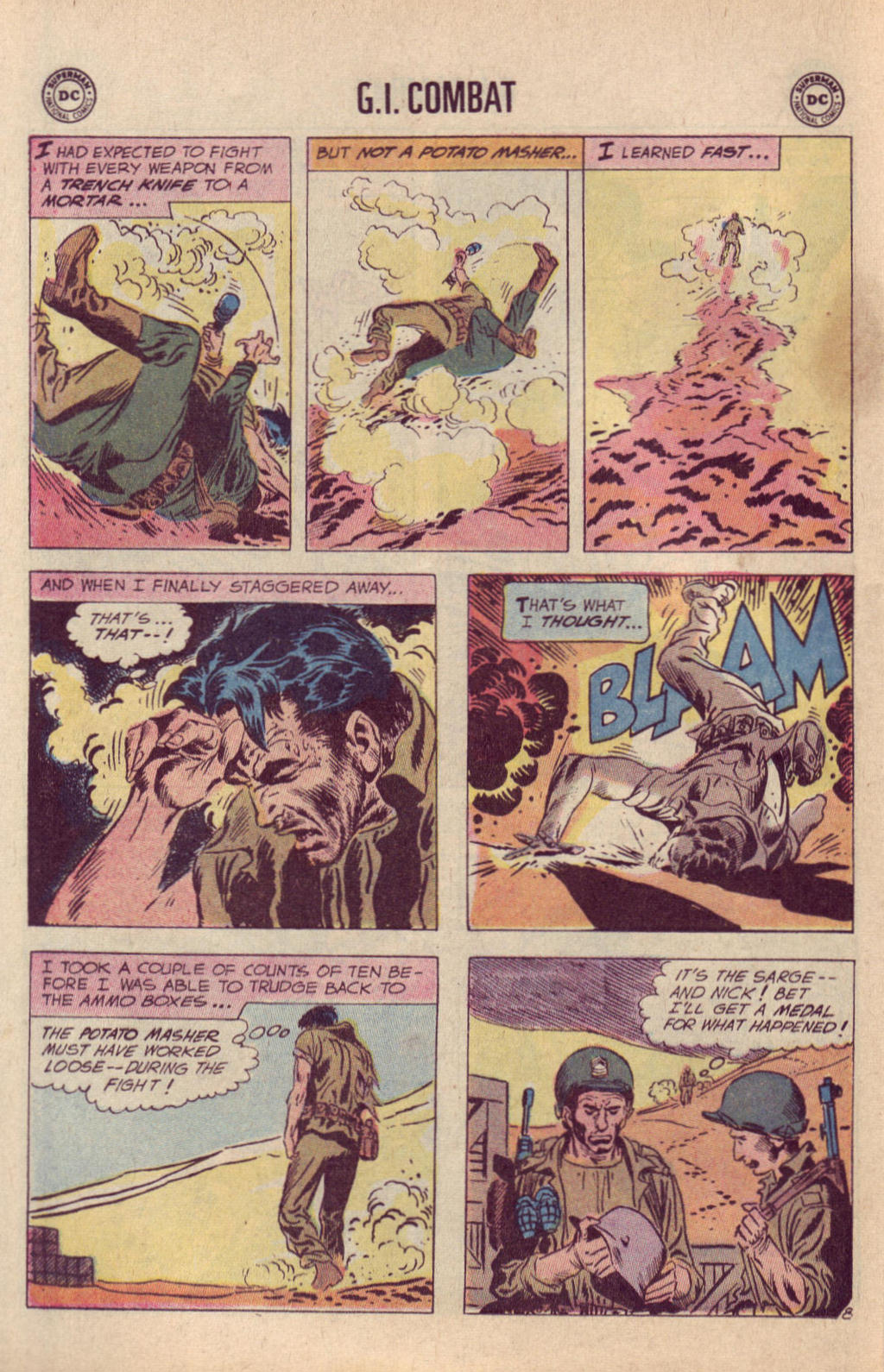 Read online G.I. Combat (1952) comic -  Issue #144 - 56
