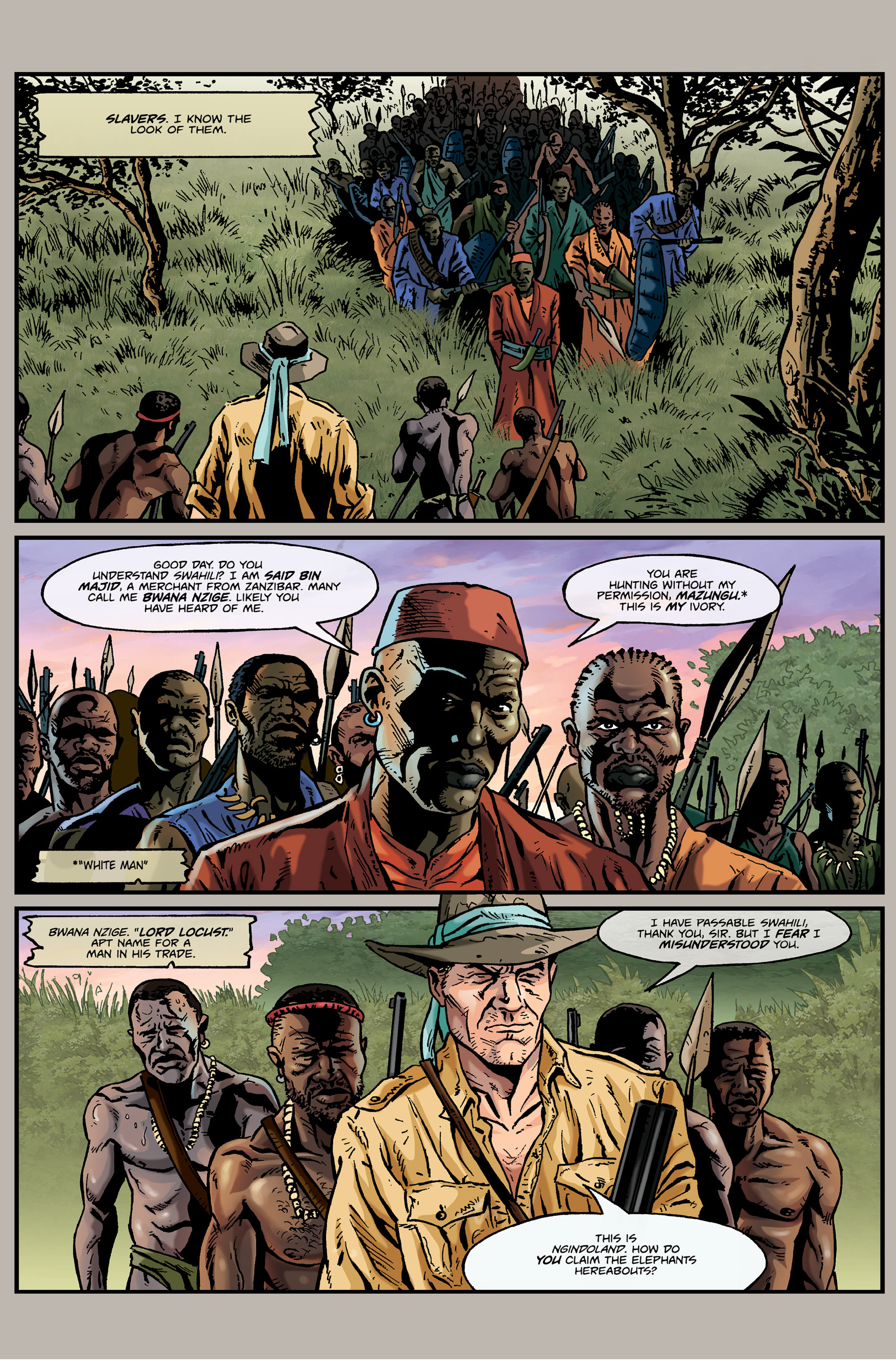 Read online Quatermain comic -  Issue #0 - 7