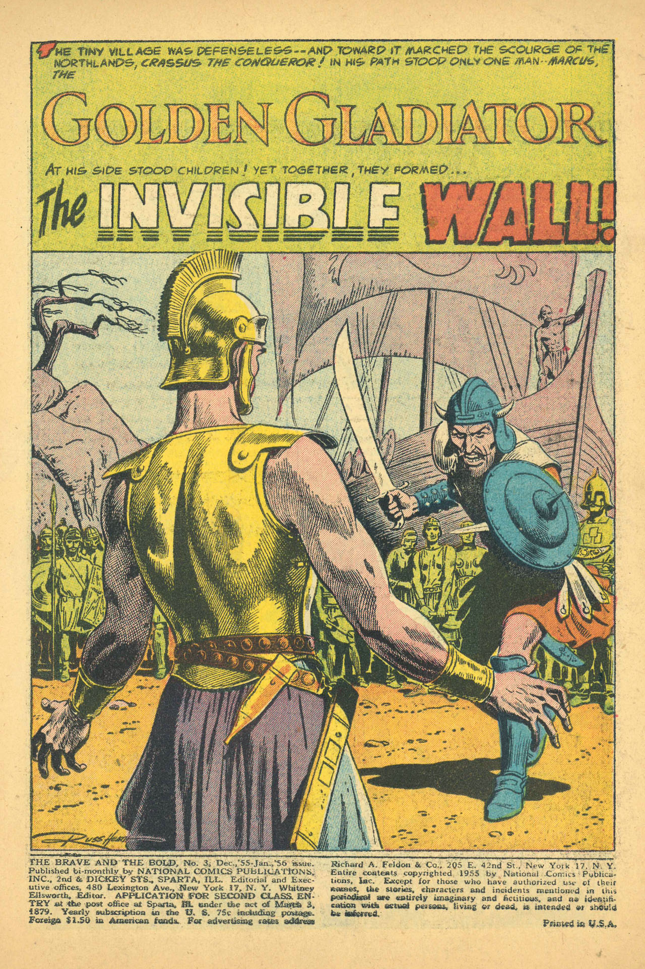 Read online The Brave and the Bold (1955) comic -  Issue #3 - 3