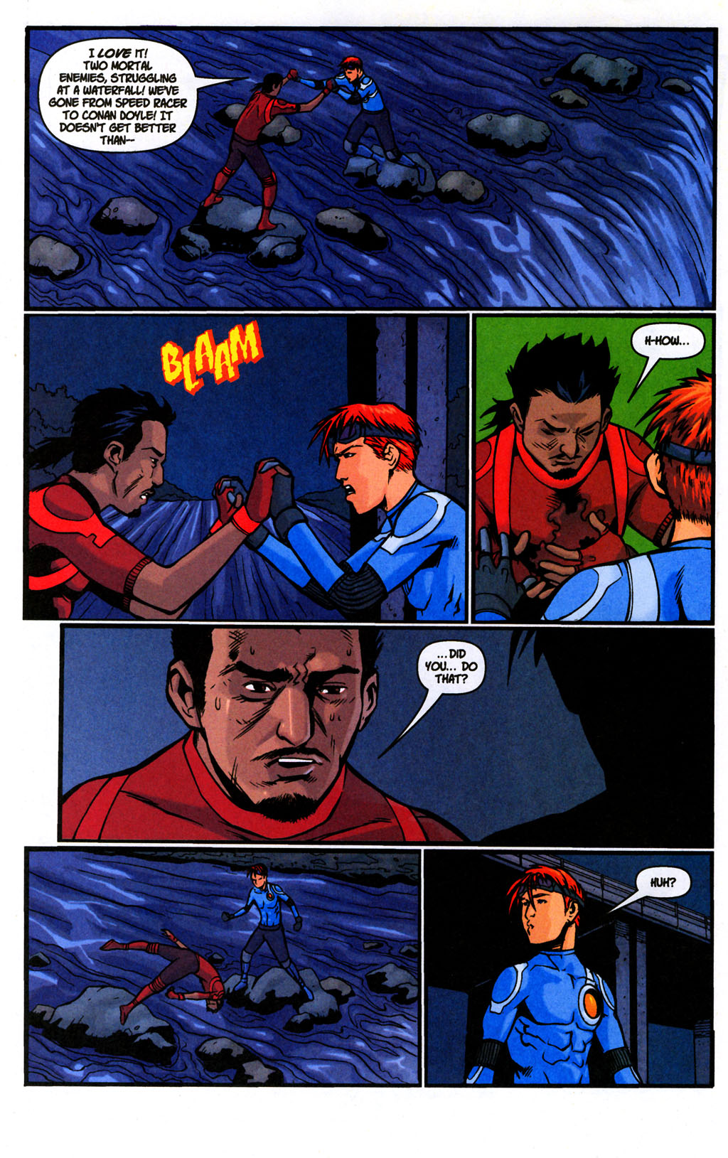 Read online SpyBoy: Final Exam comic -  Issue #4 - 21