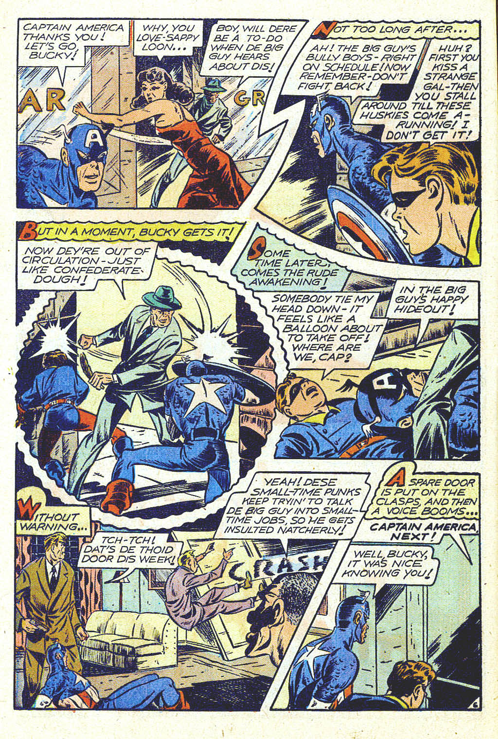 Read online Captain America Comics comic -  Issue #54 - 8