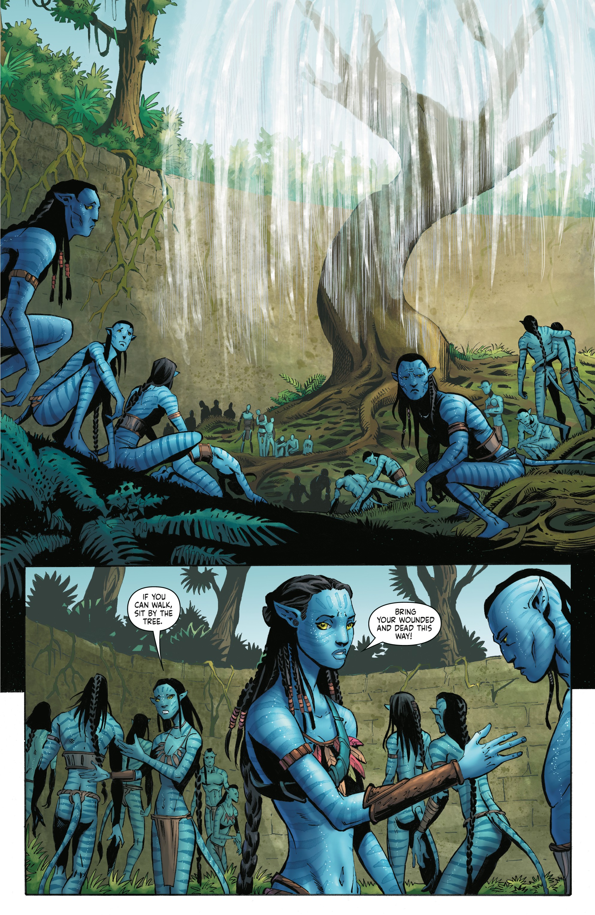 Read online Avatar: Tsu'tey's Path comic -  Issue #5 - 19