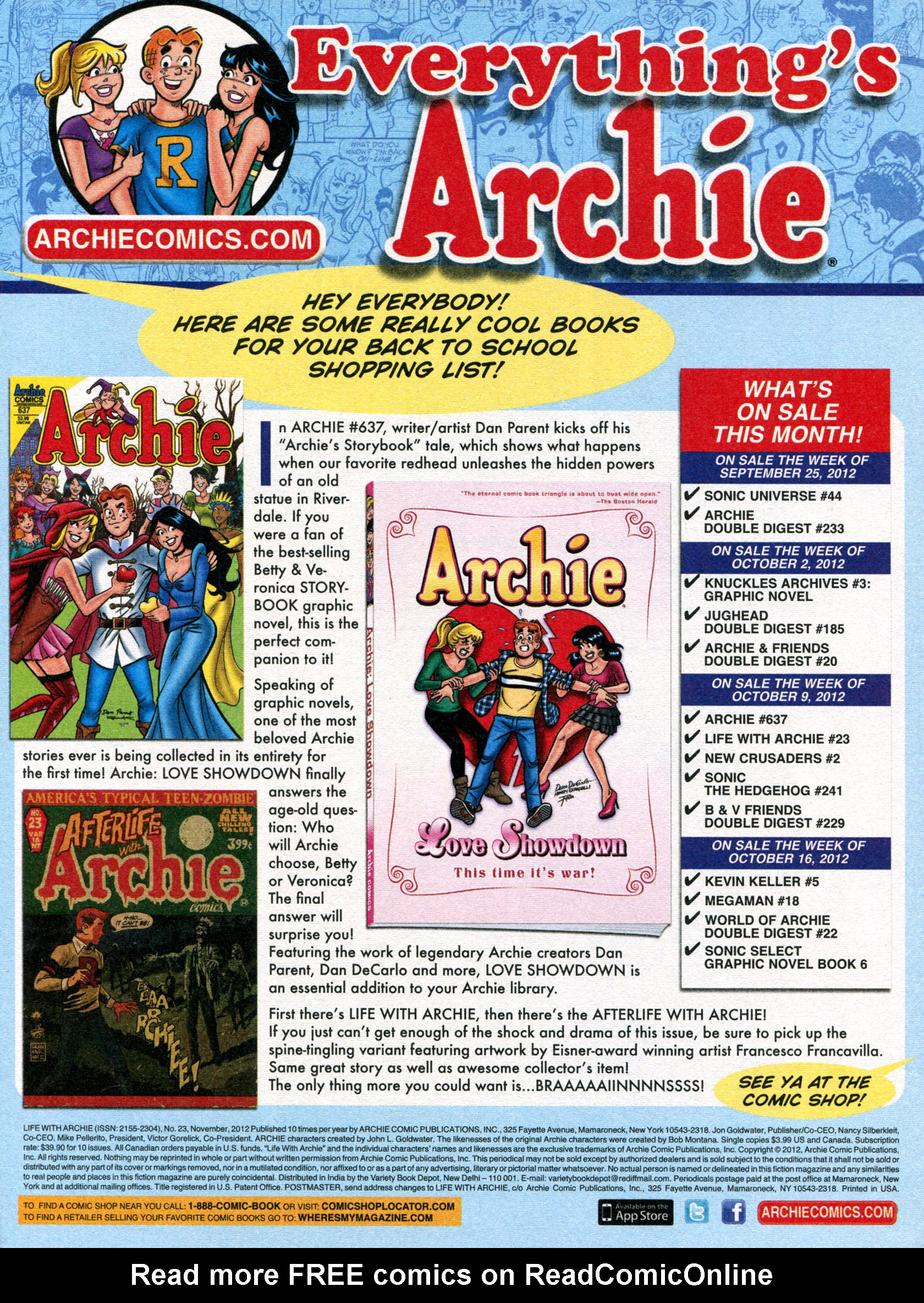 Read online Life With Archie (2010) comic -  Issue #23 - 50