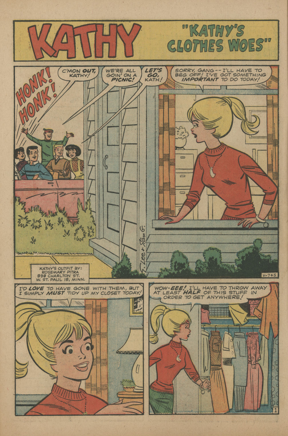 Read online Kathy (1959) comic -  Issue #17 - 10