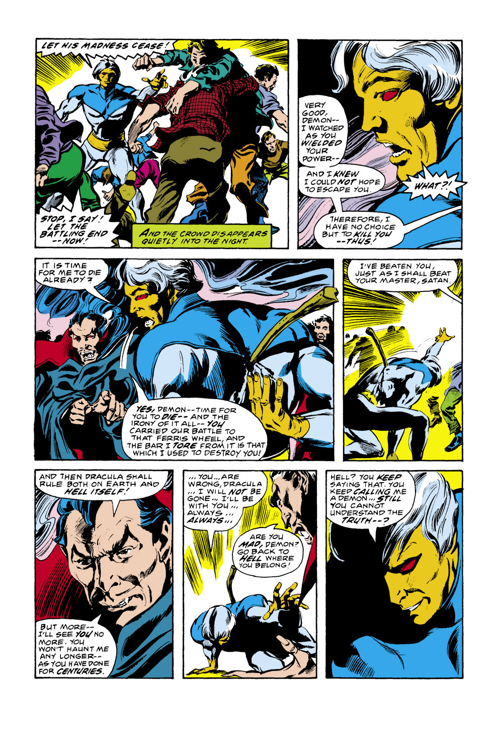 Read online Tomb of Dracula (1972) comic -  Issue #52 - 18