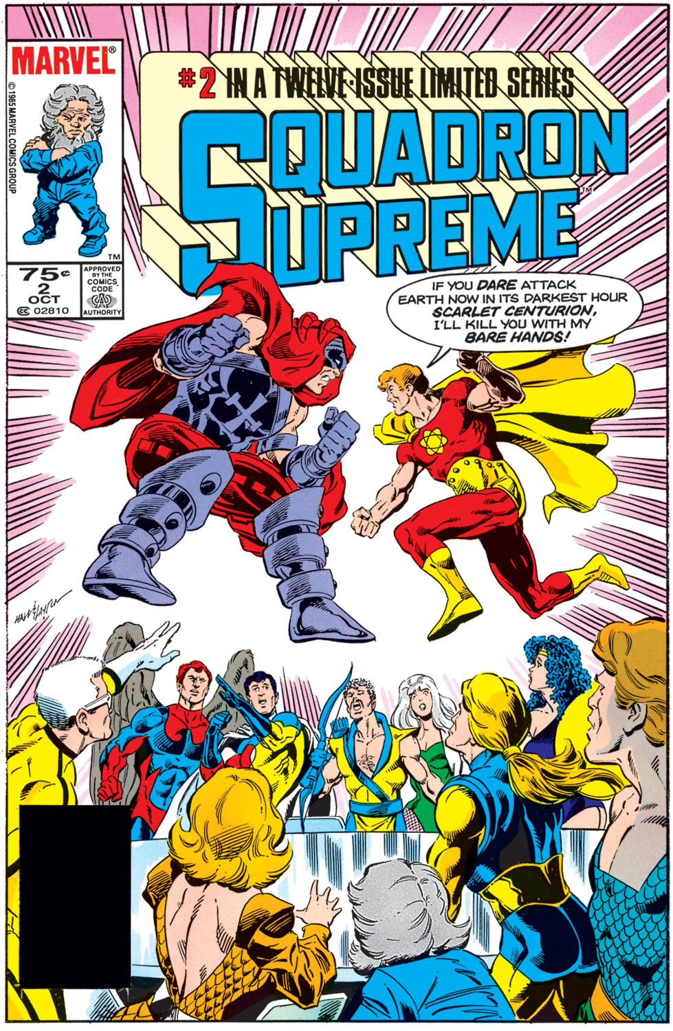 Read online Squadron Supreme (1985) comic -  Issue #2 - 1