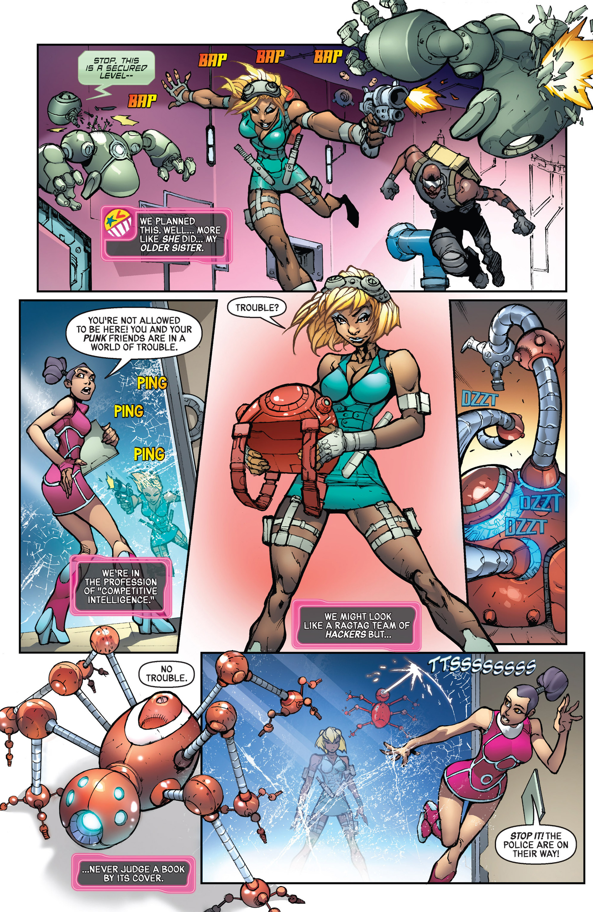 Read online BubbleGun comic -  Issue #1 - 6