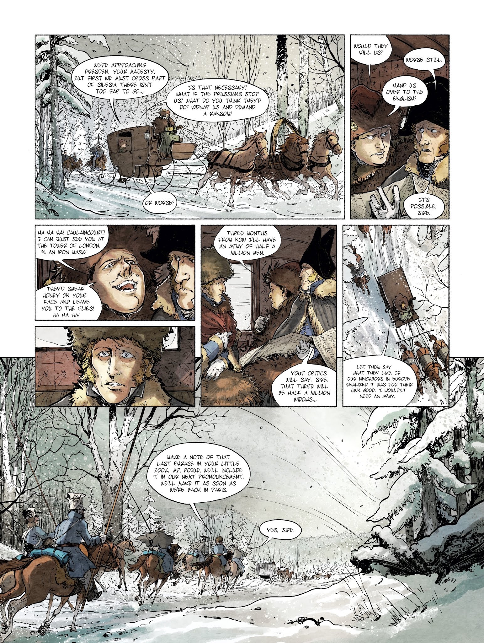 Read online Berezina comic -  Issue #3 - 55