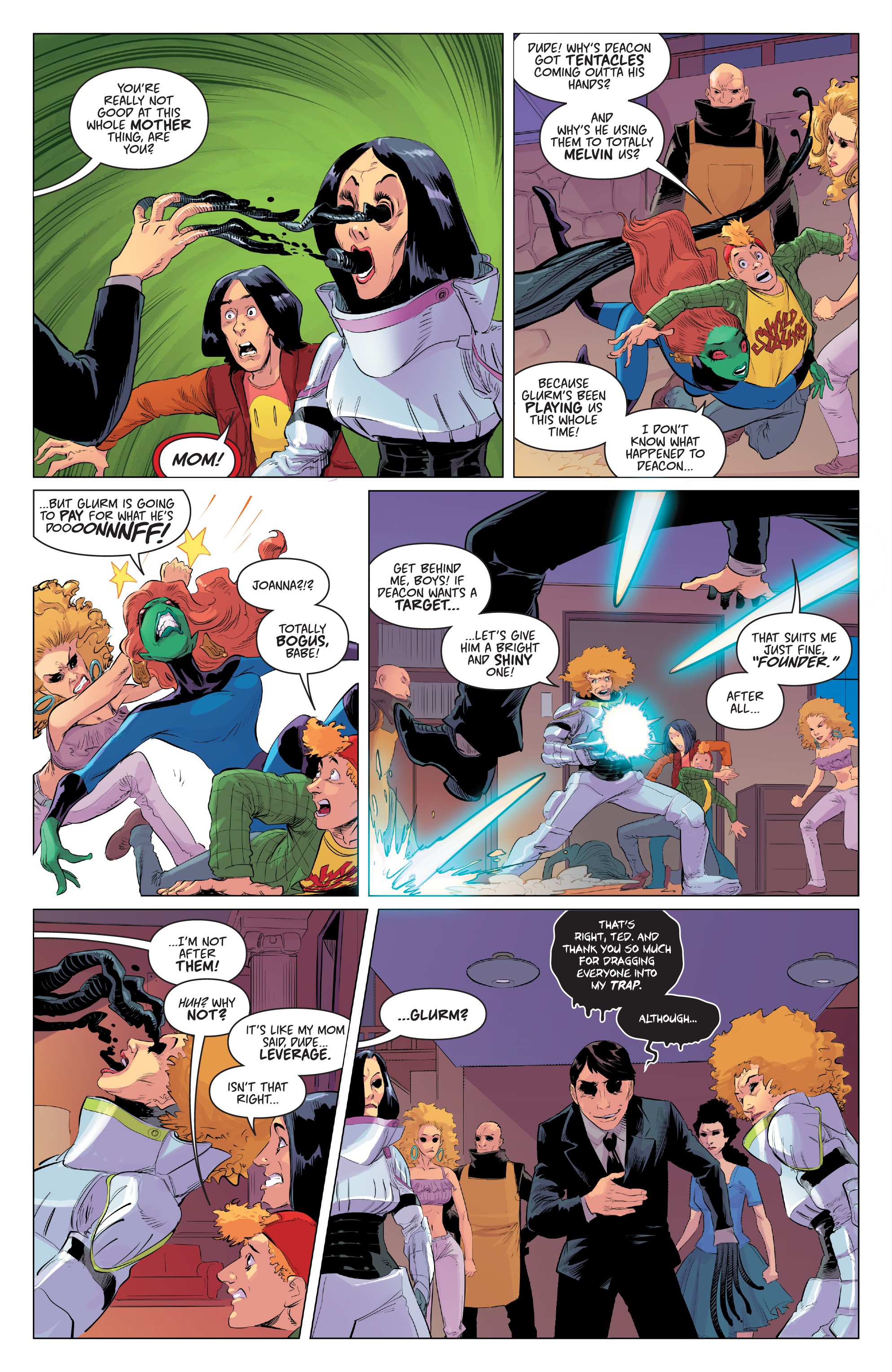 Read online Bill & Ted Save the Universe comic -  Issue # _TPB - 104