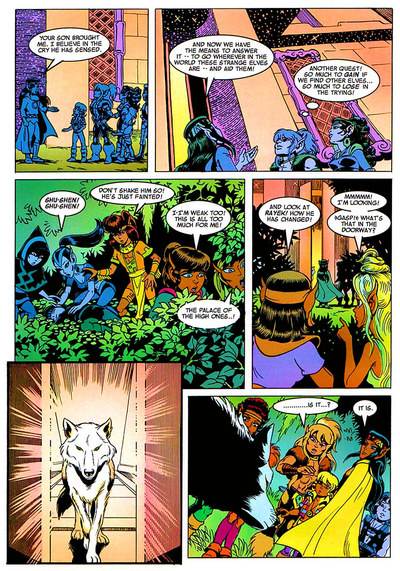 Read online ElfQuest: Kings of the Broken Wheel comic -  Issue #3 - 22