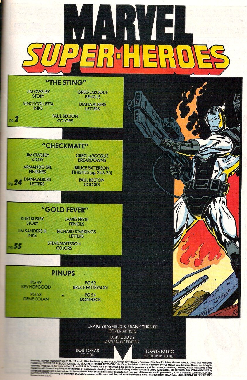 Read online Marvel Super-Heroes (1990) comic -  Issue #13 - 2