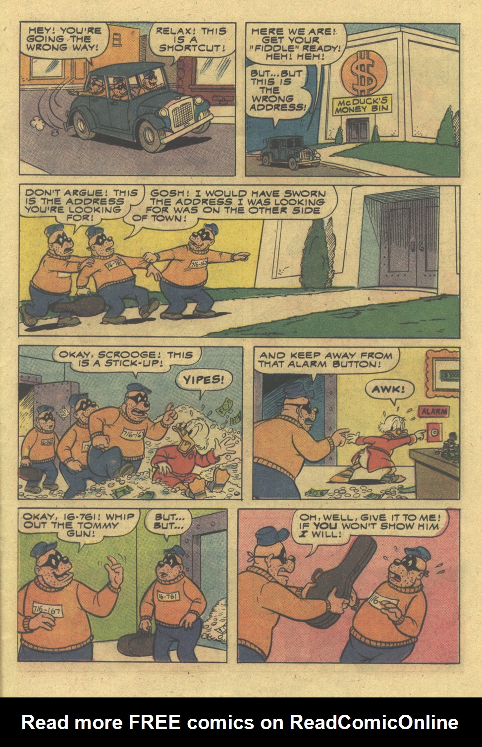 Read online Walt Disney THE BEAGLE BOYS comic -  Issue #21 - 21