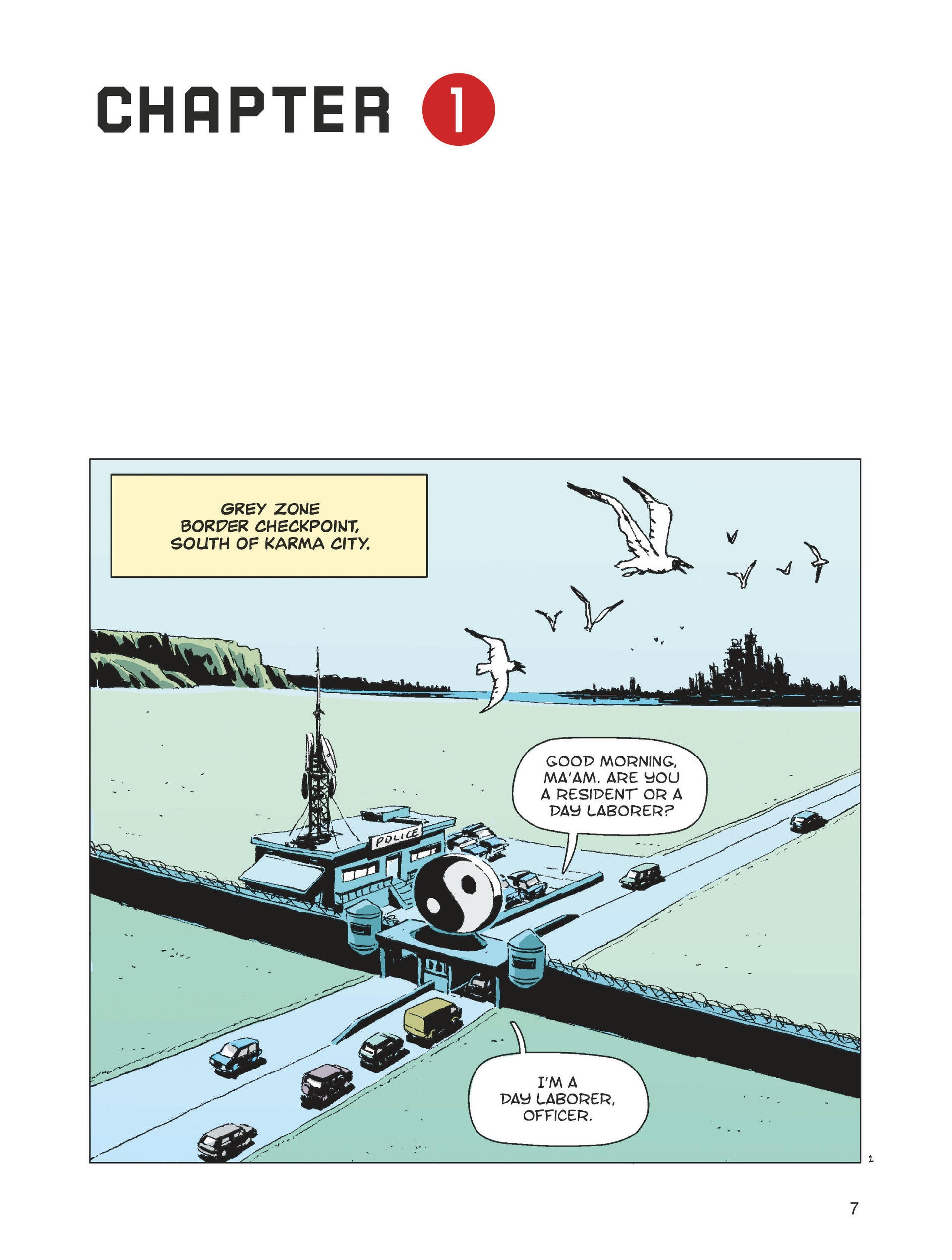 Read online Karma City comic -  Issue #1 - 7