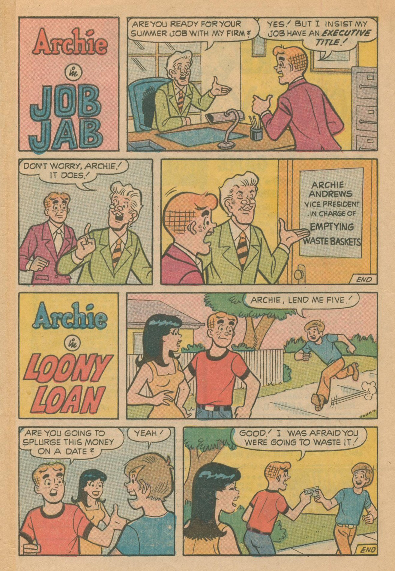 Read online Archie's Joke Book Magazine comic -  Issue #185 - 10