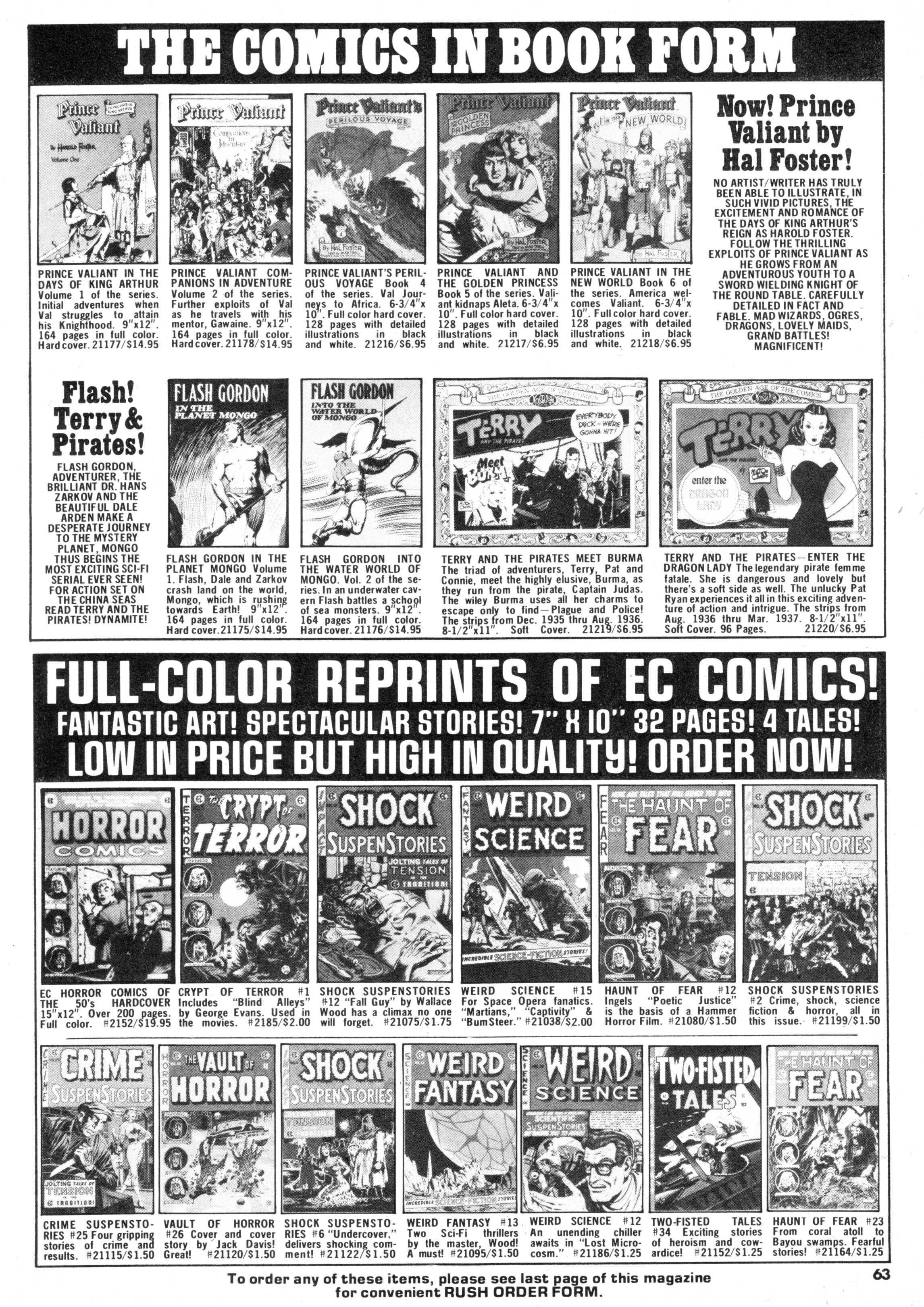 Read online Vampirella (1969) comic -  Issue #60 - 63