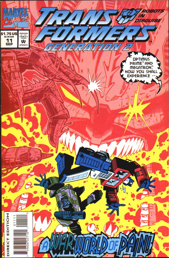 Read online Transformers: Generation 2 comic -  Issue #11 - 1