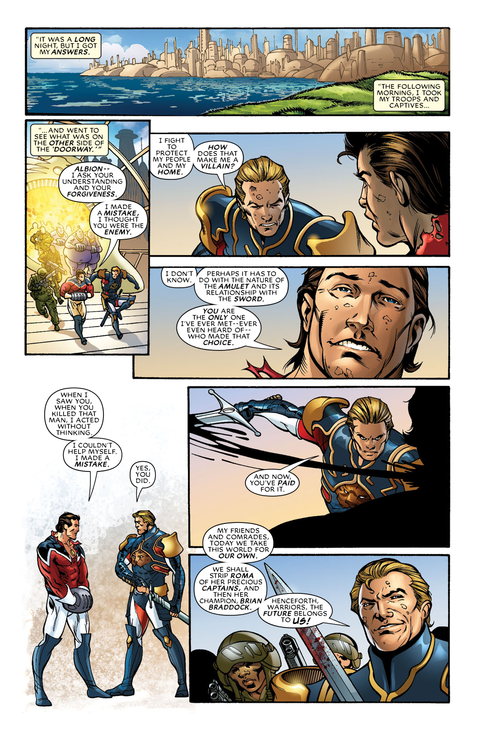 Read online New Excalibur comic -  Issue #18 - 23