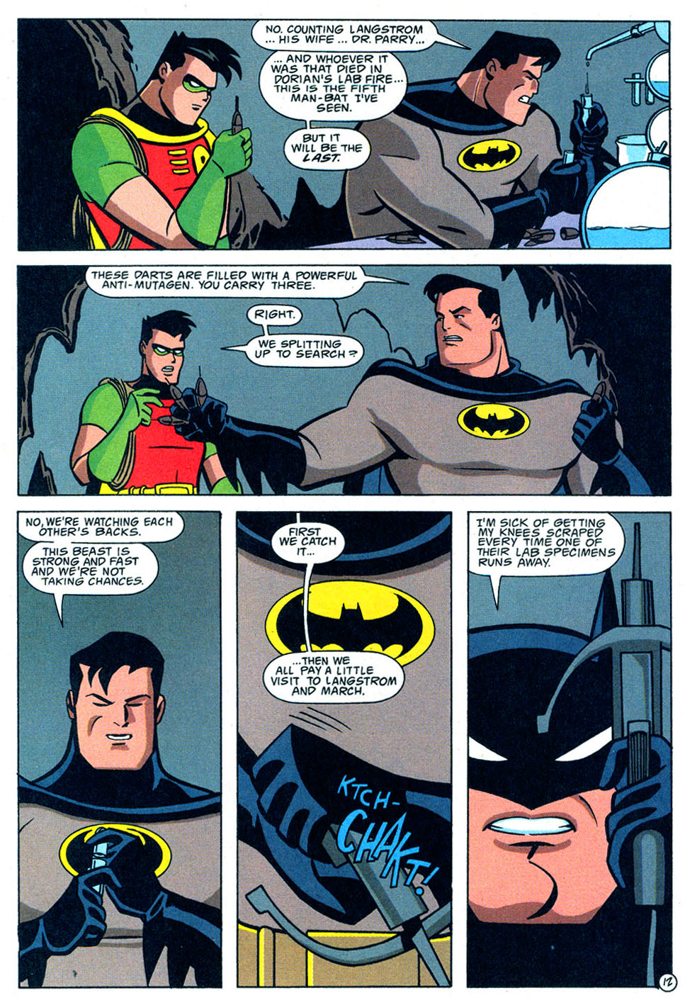 Read online The Batman and Robin Adventures comic -  Issue #11 - 13